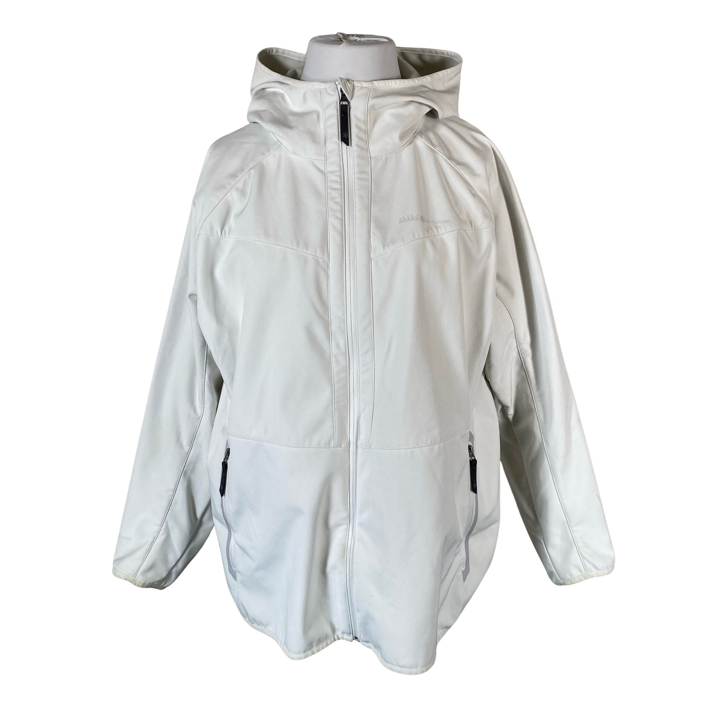 Unisex Áhkká - Soft shell jacket, size 54 - White (1)