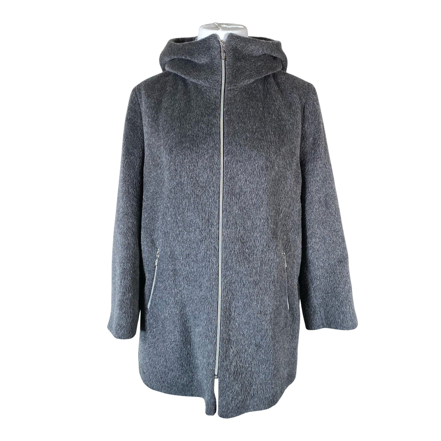Unisex Santarelli - Wool coat, size 44 - Gray (1)