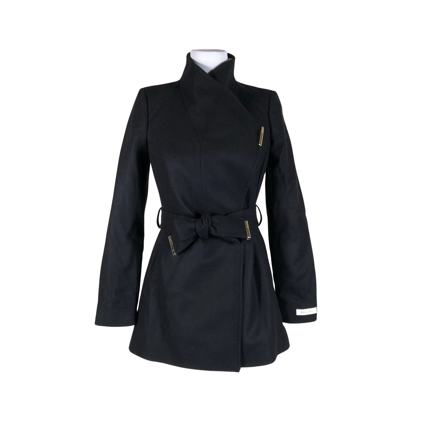 Unisex Ted Baker - Wool coat, size 34 - Black (1)