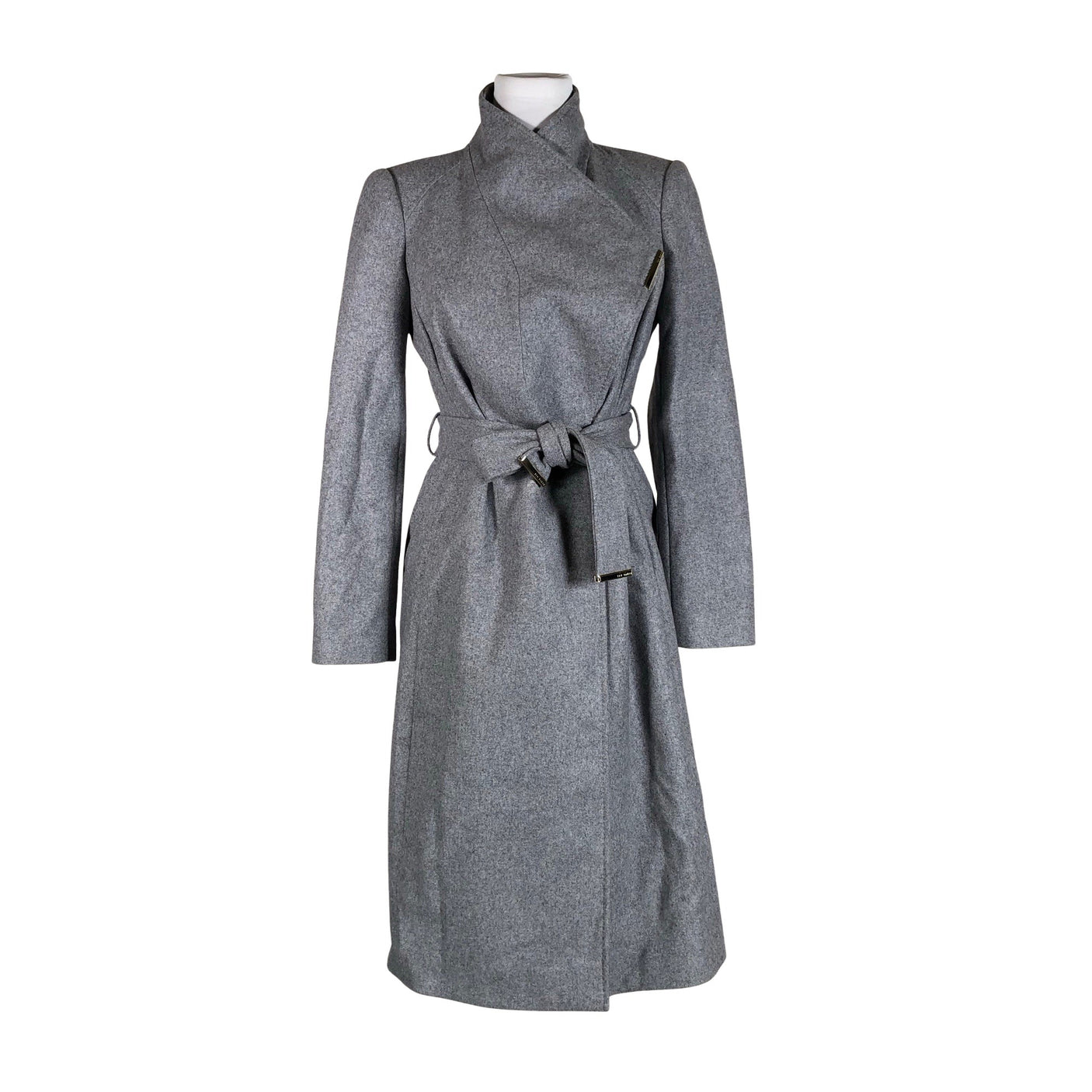 Unisex Ted Baker - Wool coat, size 34 - Gray (1)