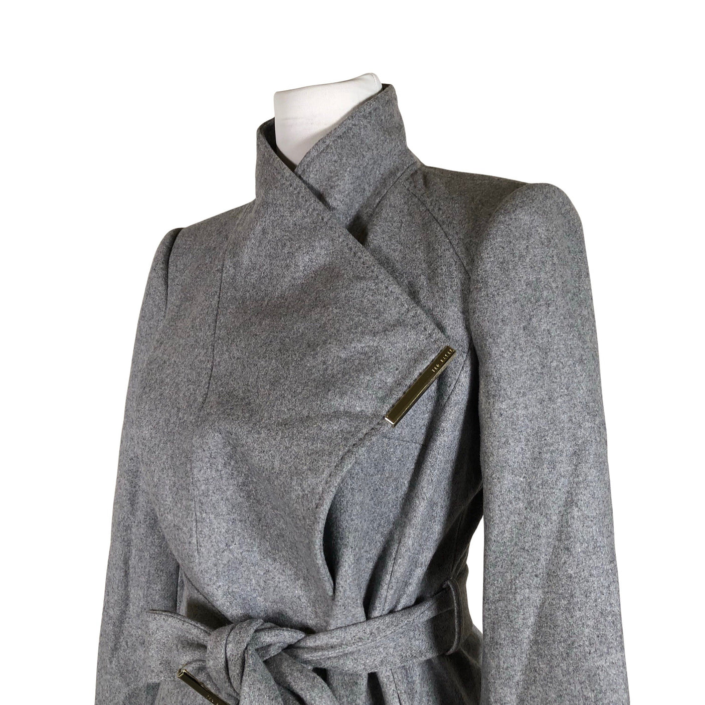 Unisex Ted Baker - Wool coat, size 34 - Gray (3)