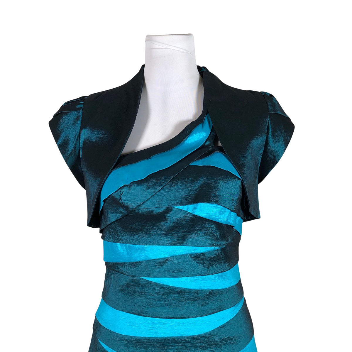Unisex Ellebeline - Party dress, size 40 - Turquoise (3)