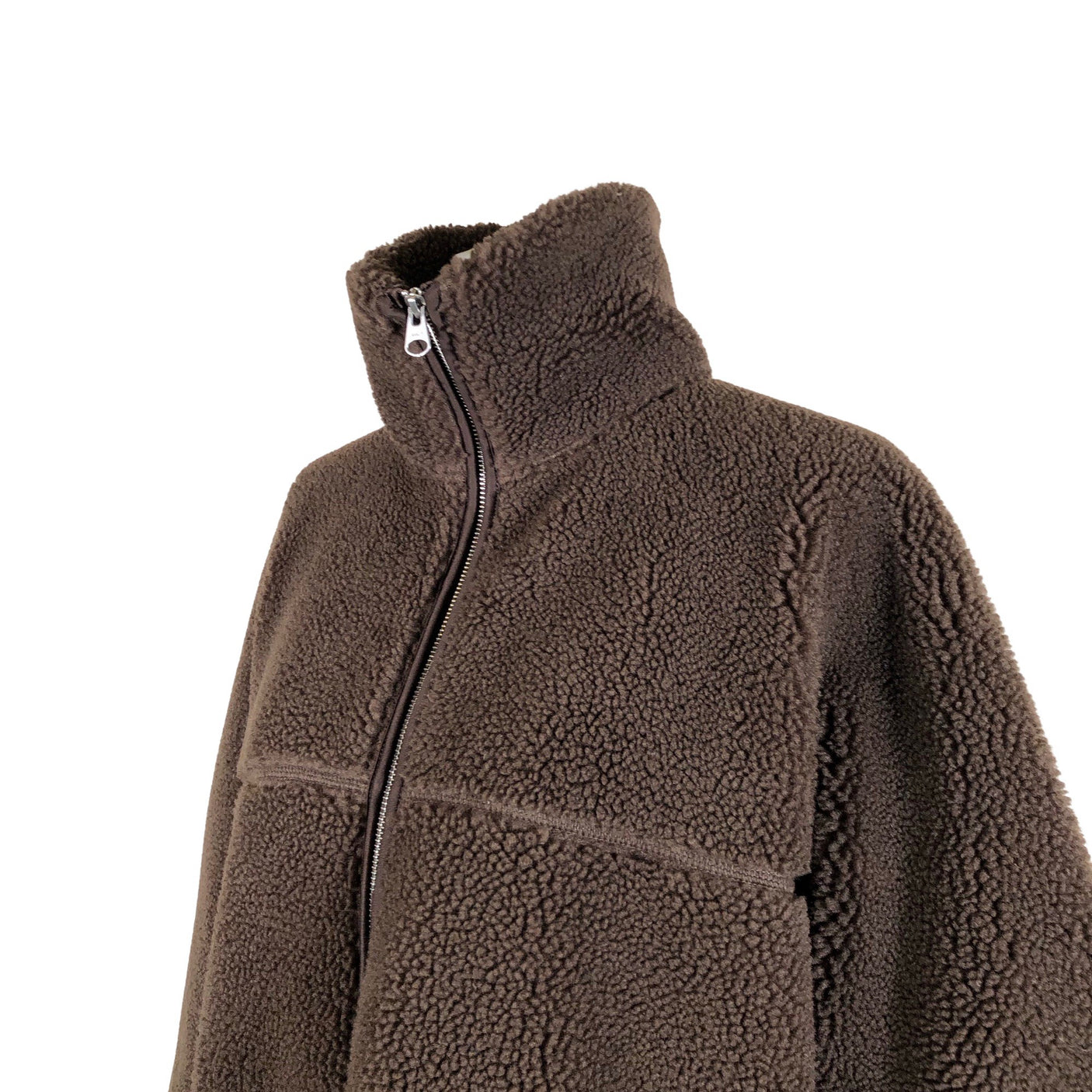 Unisex Arket - Fleece jacket, size 36 - Brown (3)