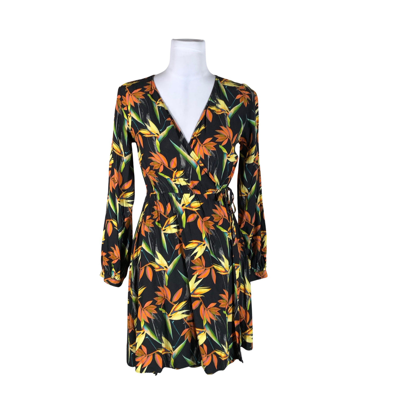 Unisex SEAY - Schiffon dress, size 36 - Black (1)