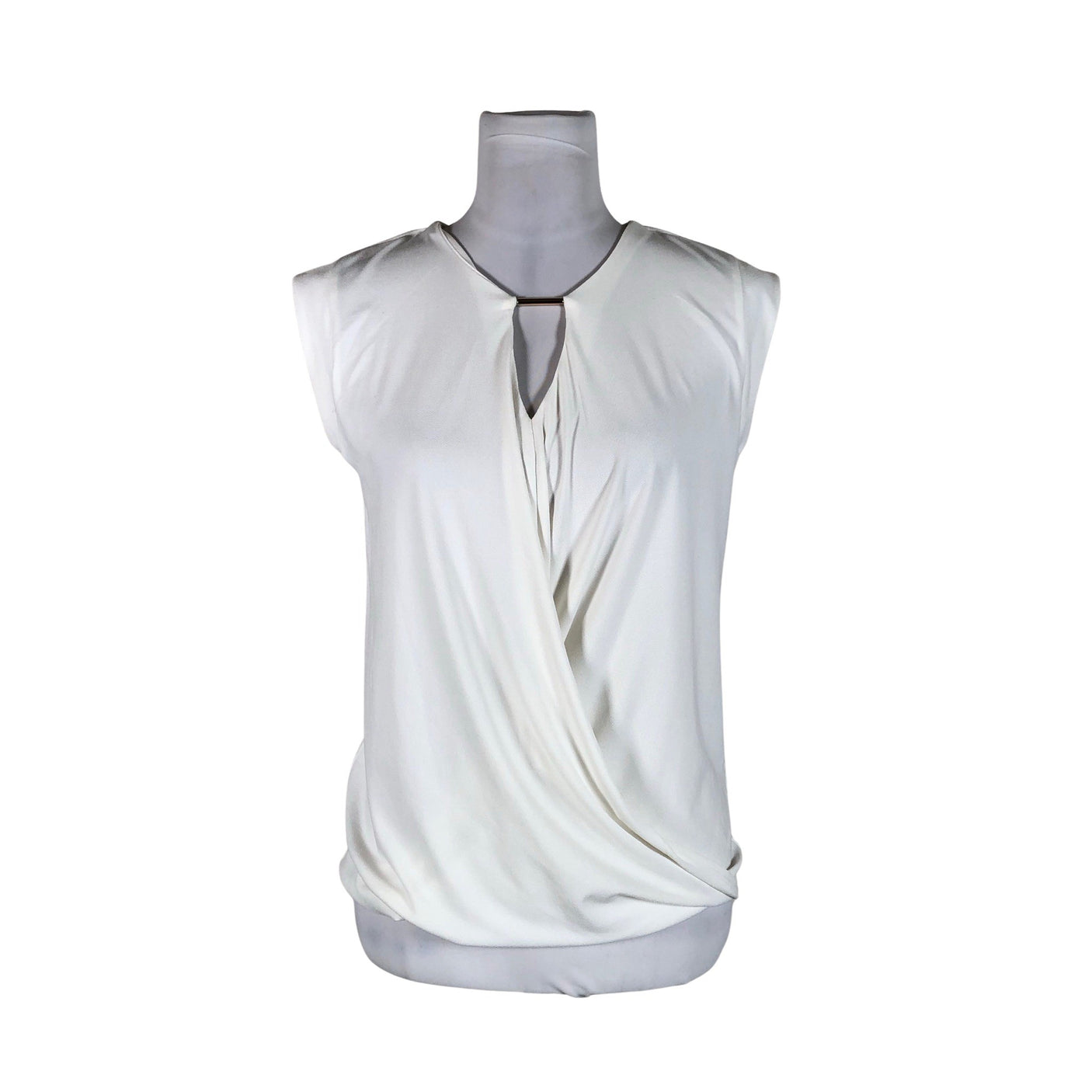 Unisex Esprit - Tricot tank top, size 36 - White (1)