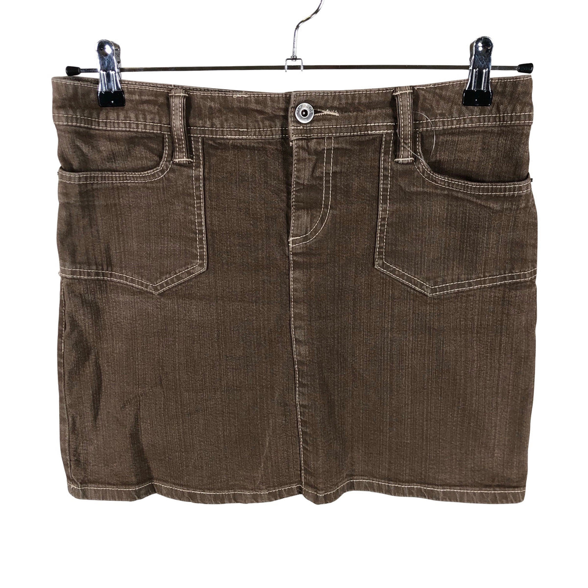 Unisex Tom Tailor - Denim skirt, size 36 - Brown (1)
