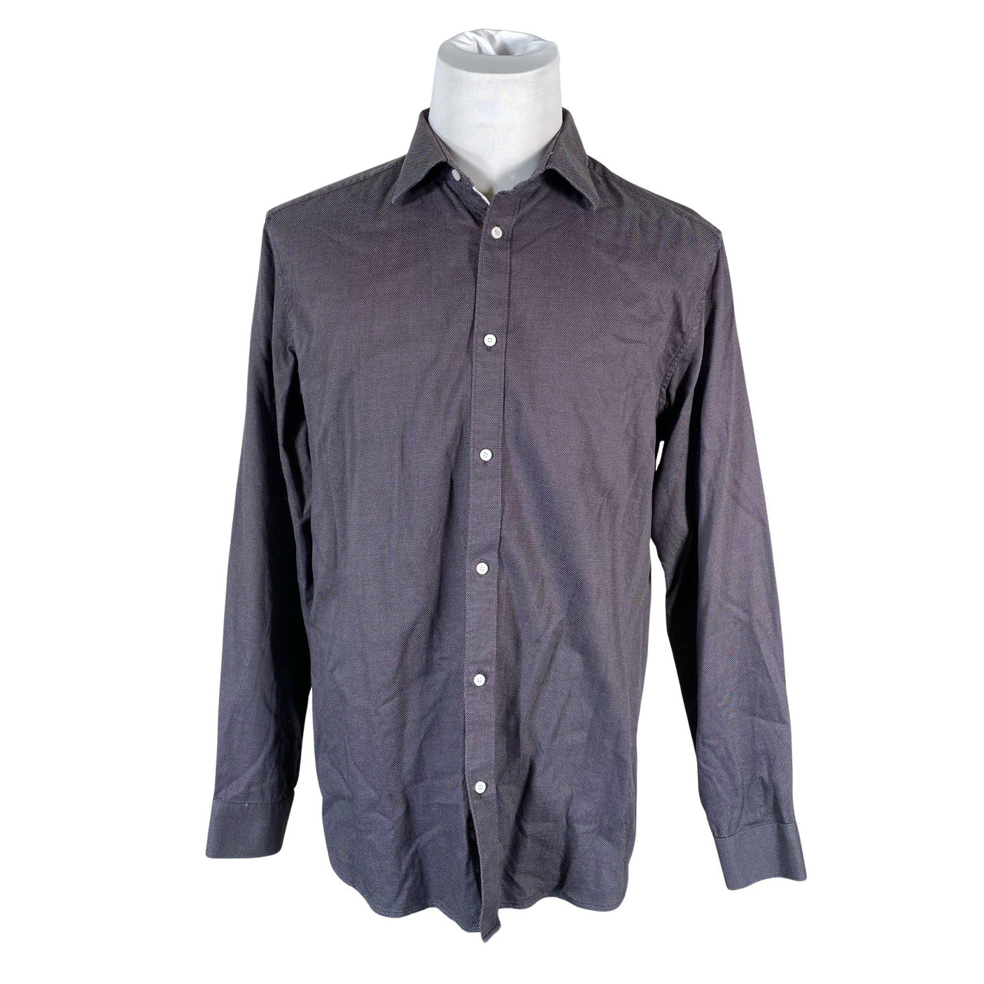 Unisex Selected - Collared shirt, size XL - Gray (1)