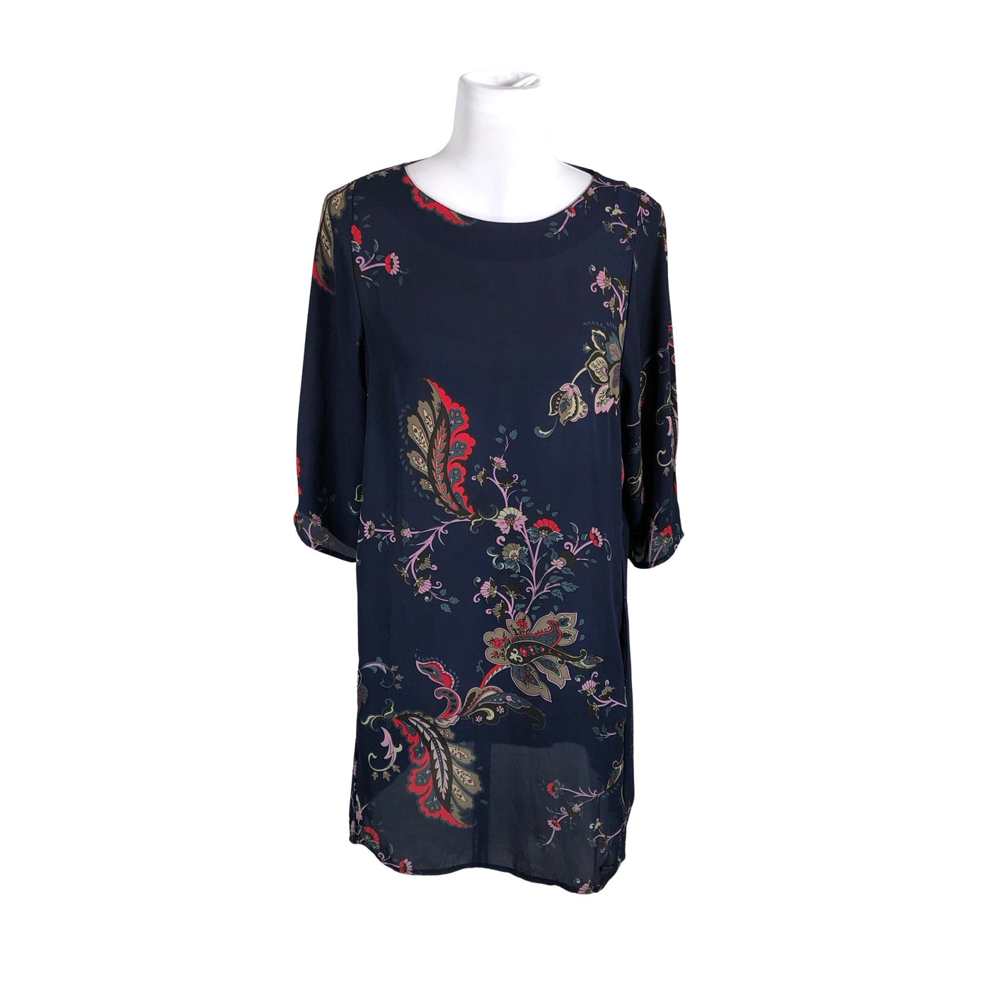 Unisex Pepe Jeans - Schiffon dress, size 38 - Blue (1)