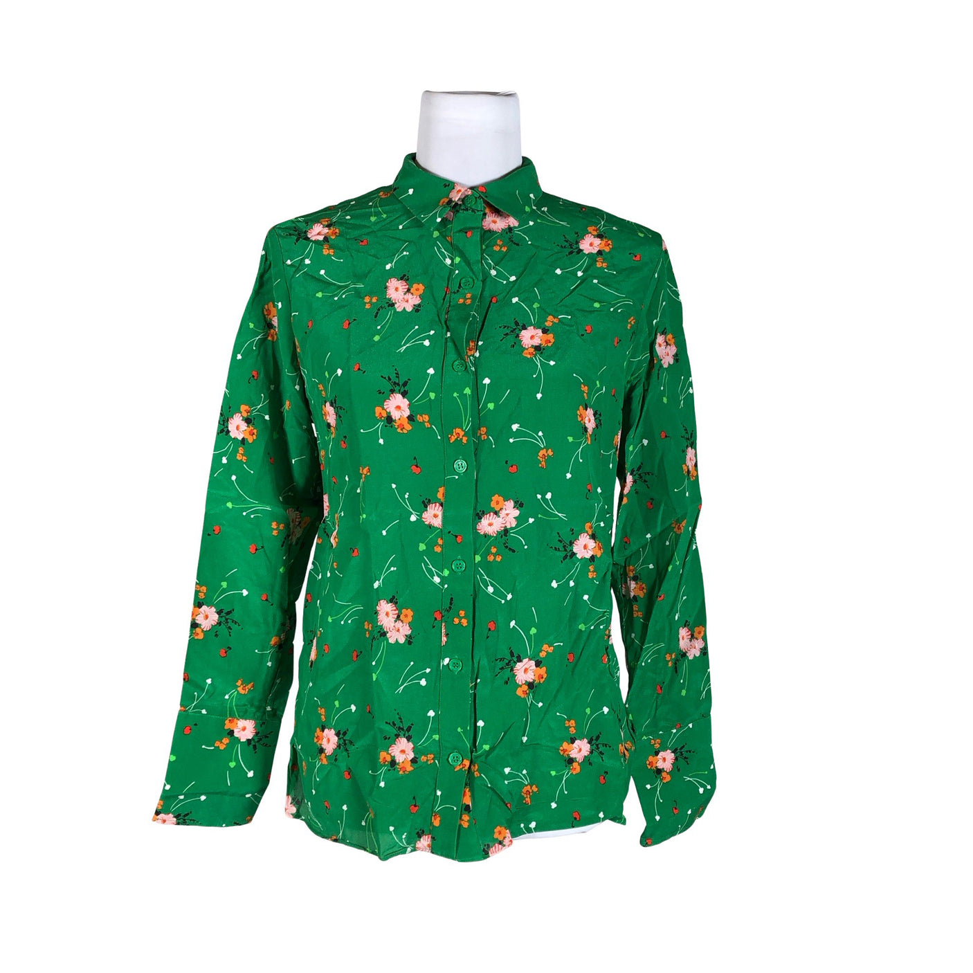 Unisex &Other Stories - Blouse, size 38 - Green (1)