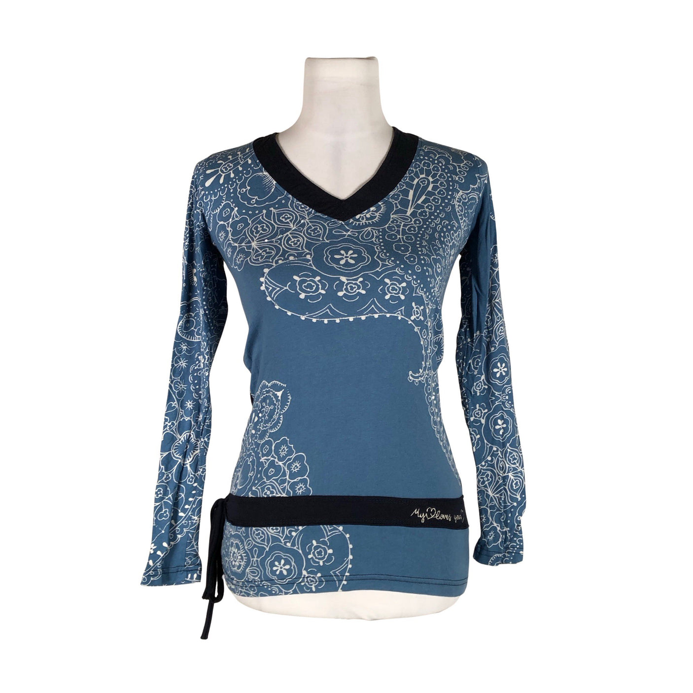 Unisex Desigual - Tricot shirt, size 38 - Blue (1)