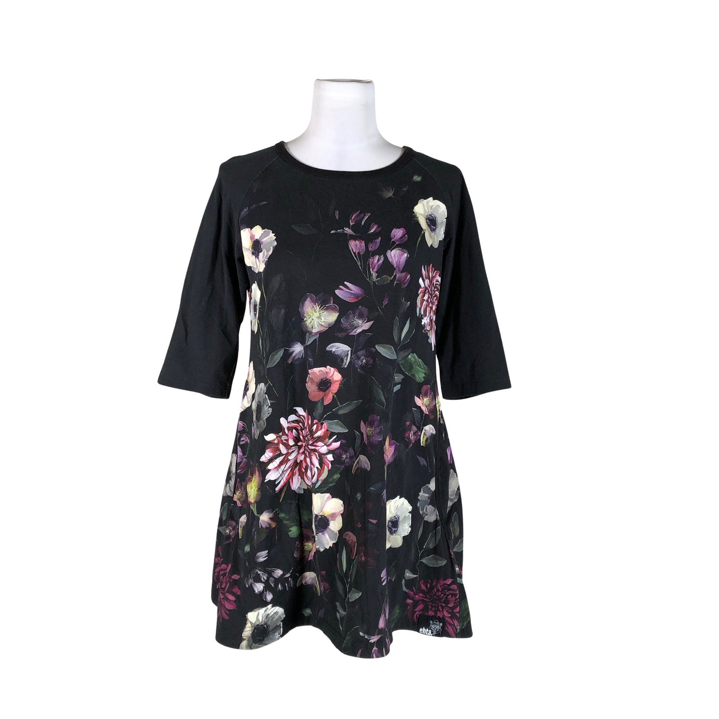 Unisex Ehta - Tricot dress, size 38 - Black (1)