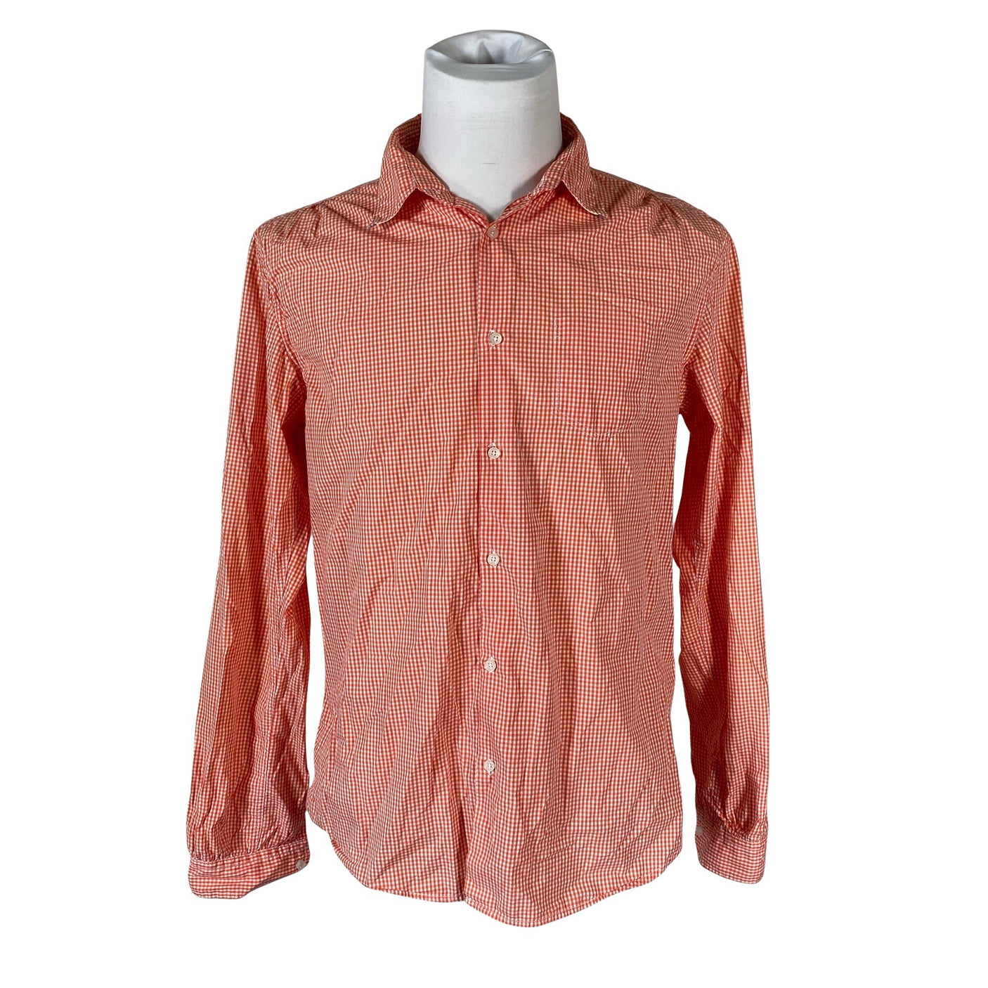 Unisex Scotch&Soda - Collared shirt, size L - Orange (1)