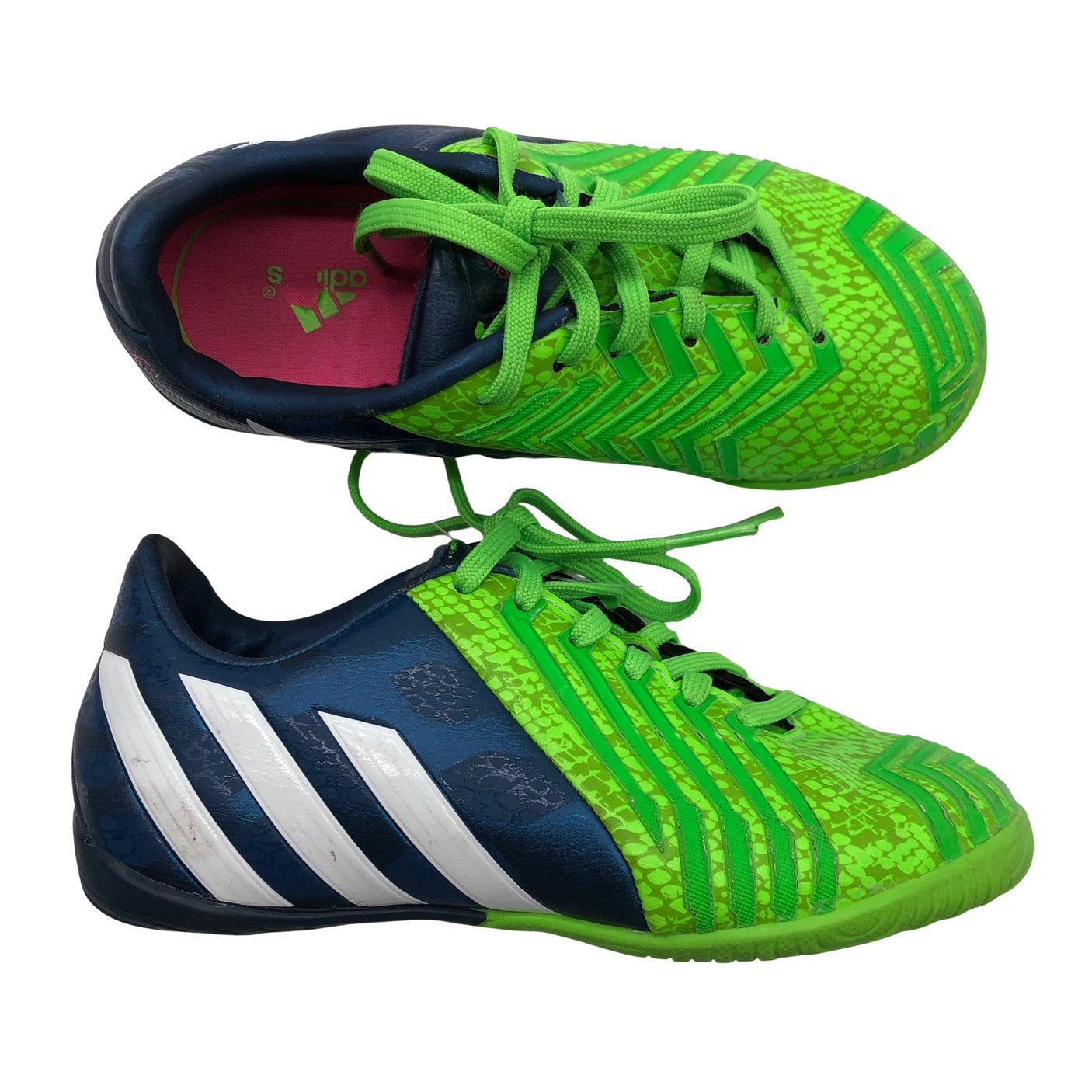 Unisex Adidas - Indoor sports shoes, size 28 - Green (1)