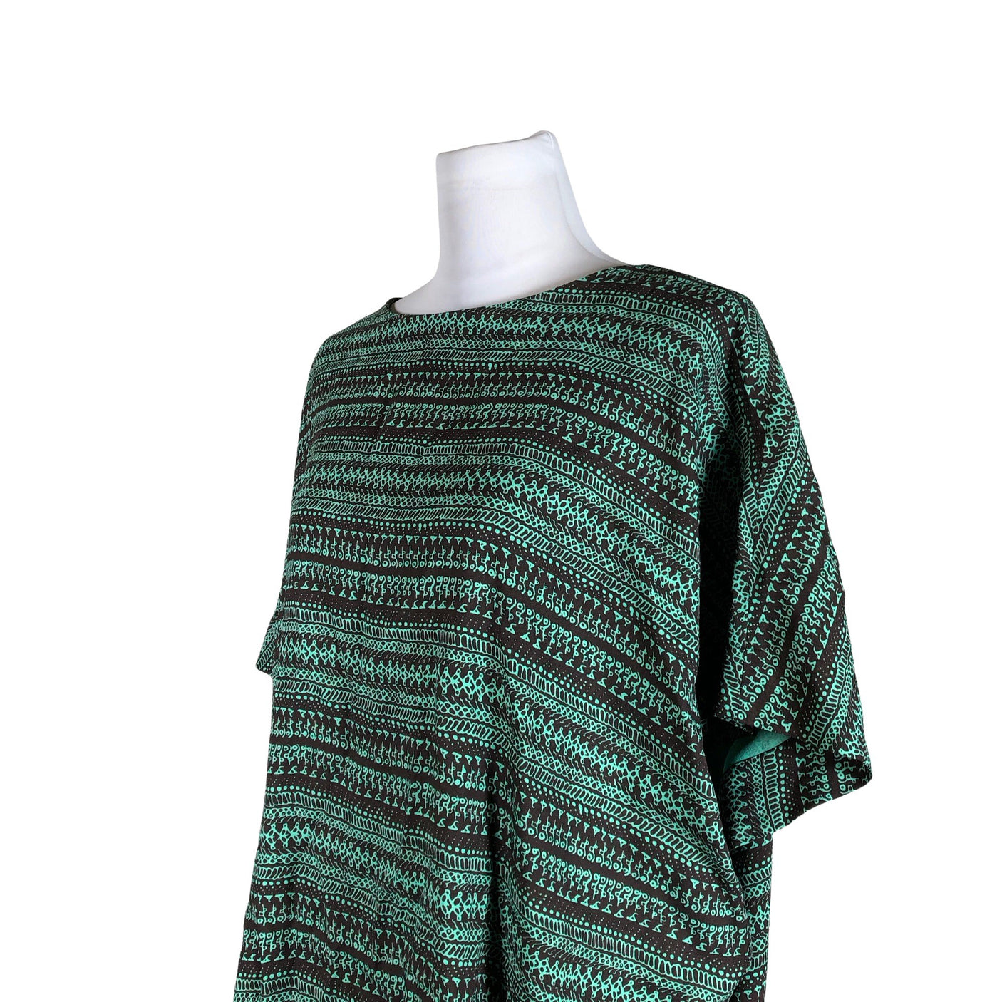 Unisex Marimekko - Schiffon dress, size 40 - Brown (3)