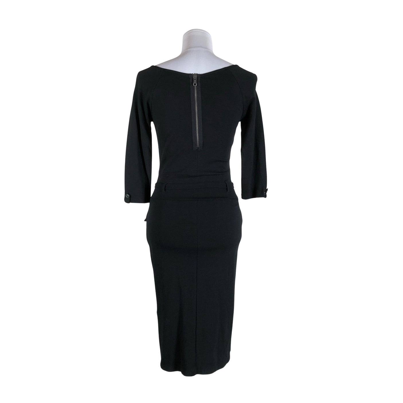 Unisex Esprit - Tricot dress, size 36 - Black (2)