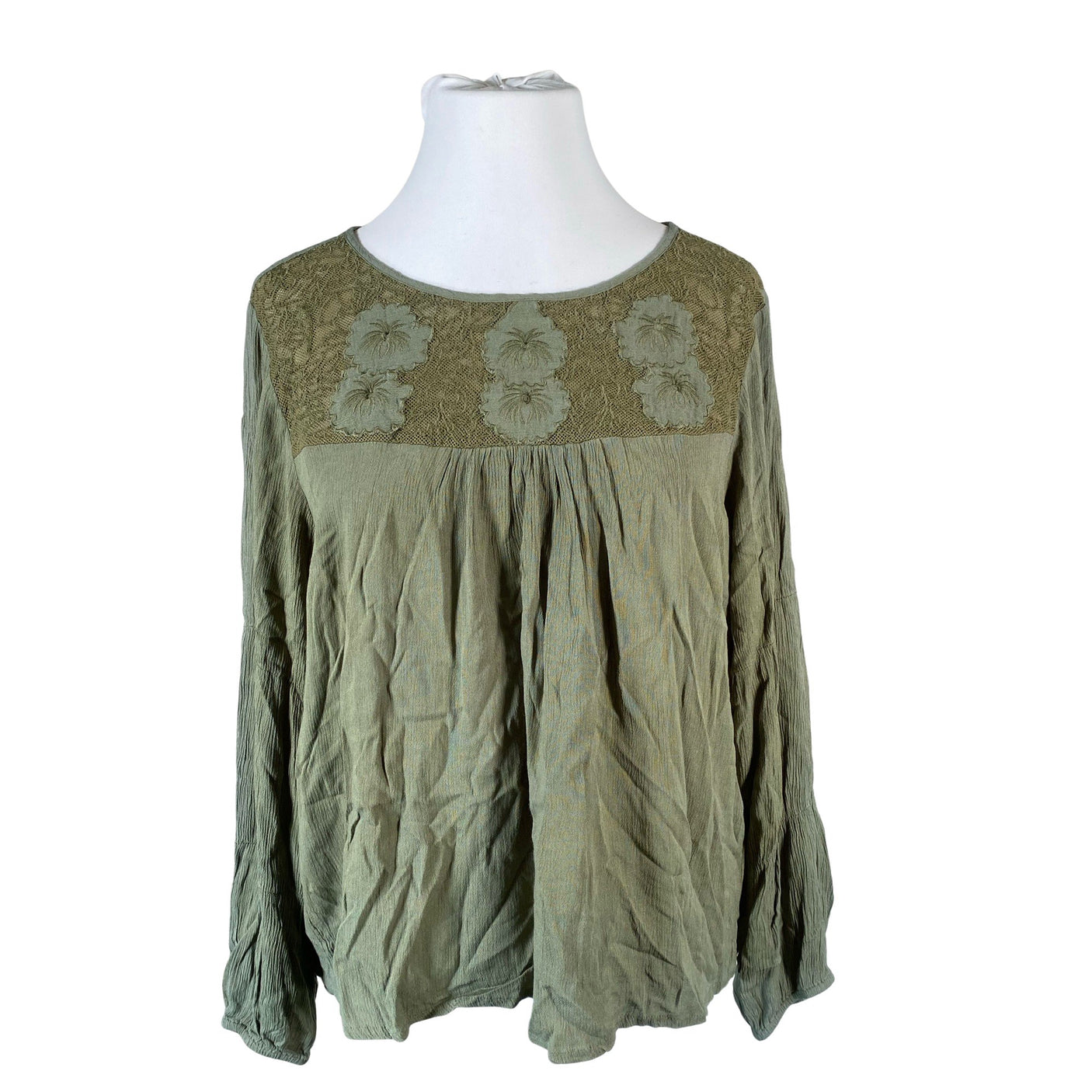 Unisex Cream - Blouse, size 44 - Green (1)