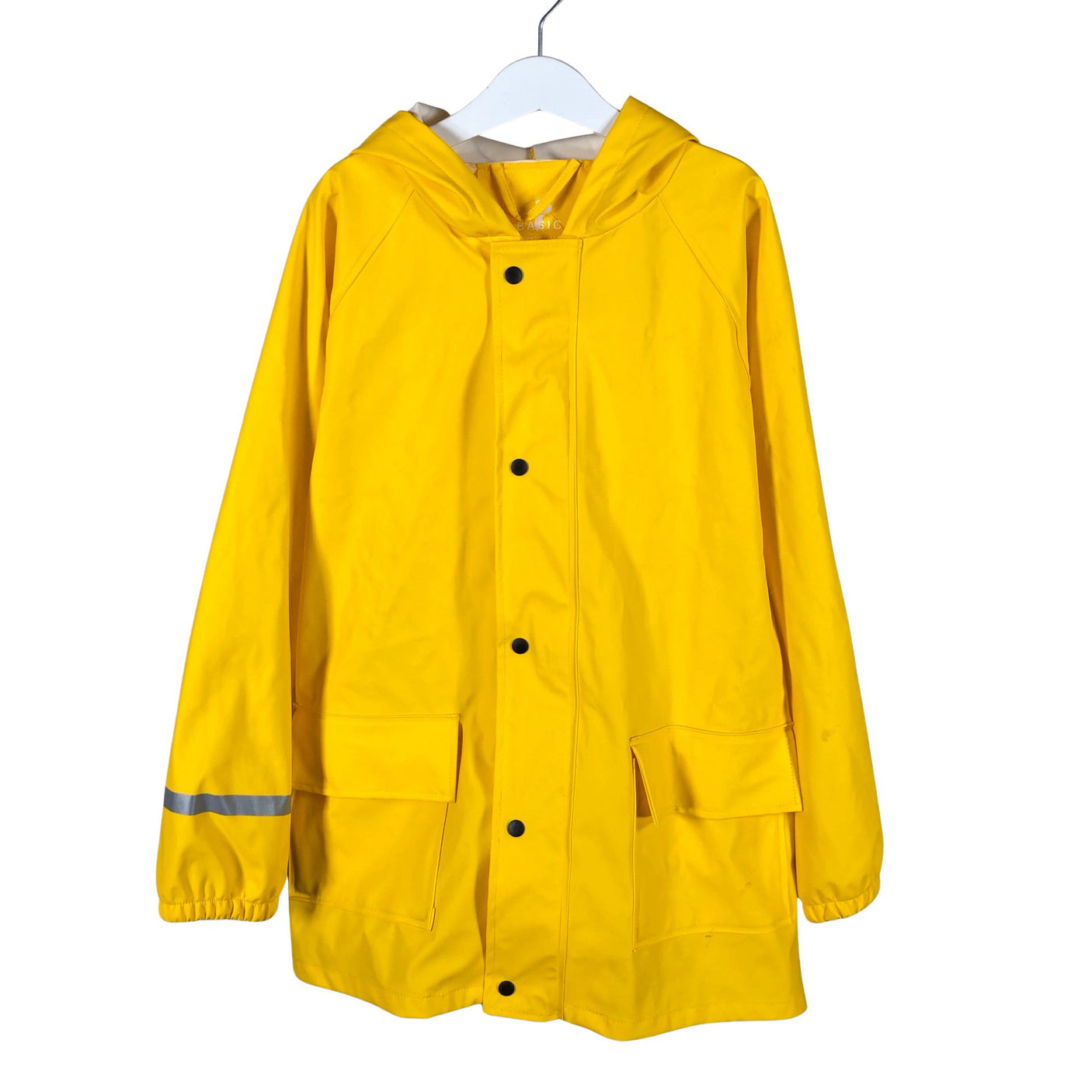 Unisex Basic Apparel - Rain jacket, size 134 - 140 - Yellow (1)