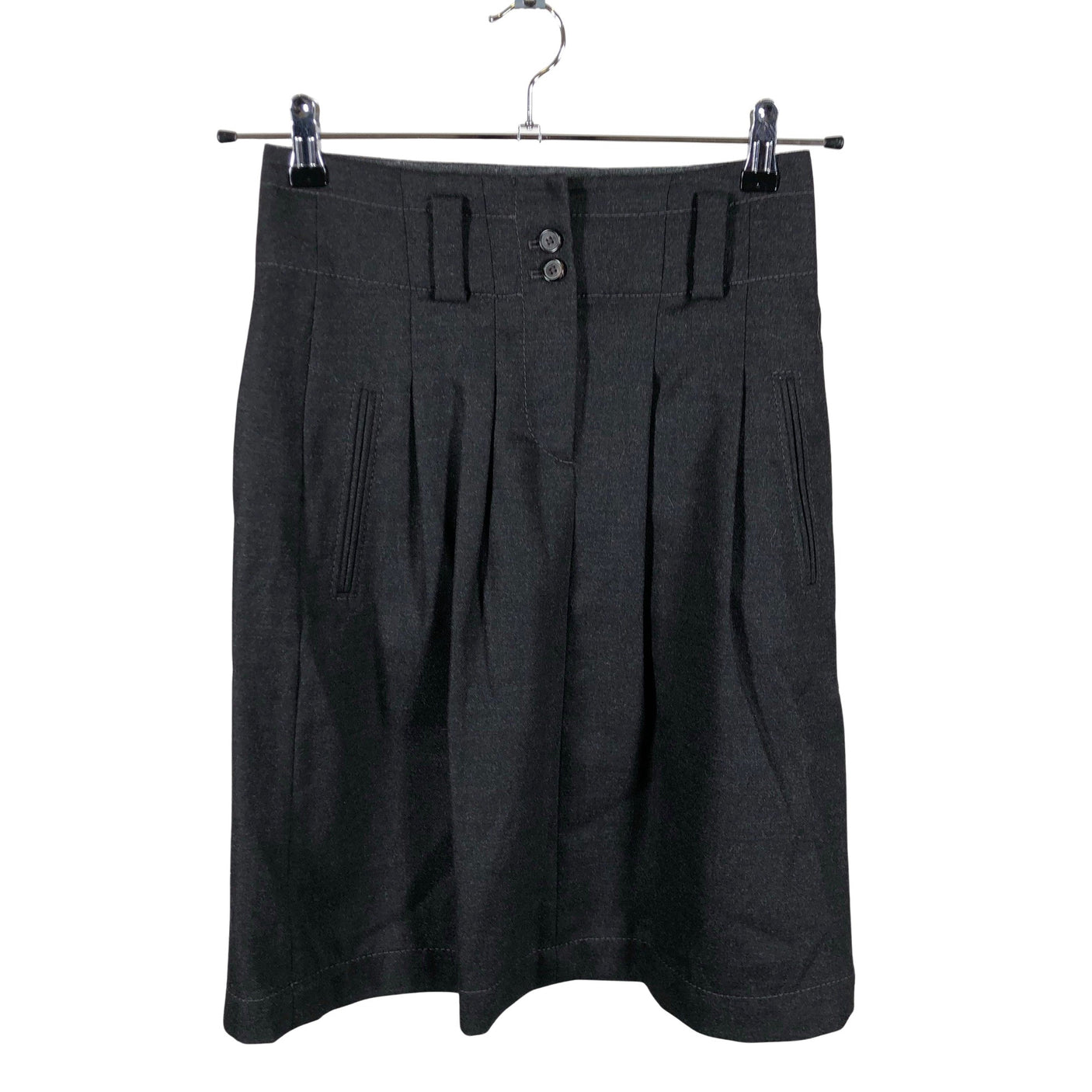 Unisex Marc O'Polo - Fabric skirt, size 34 - Gray (1)