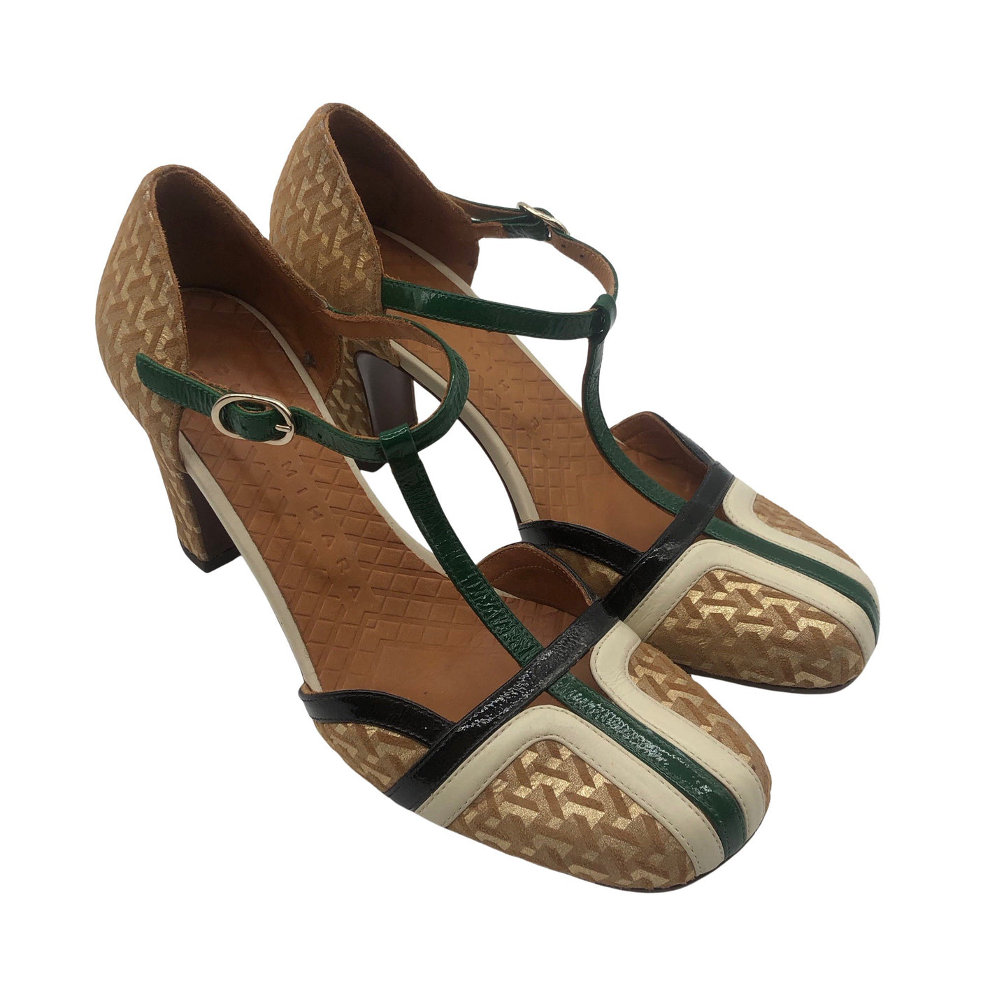 Unisex Chie Mihara - High heels, size 38 - Beige (3)