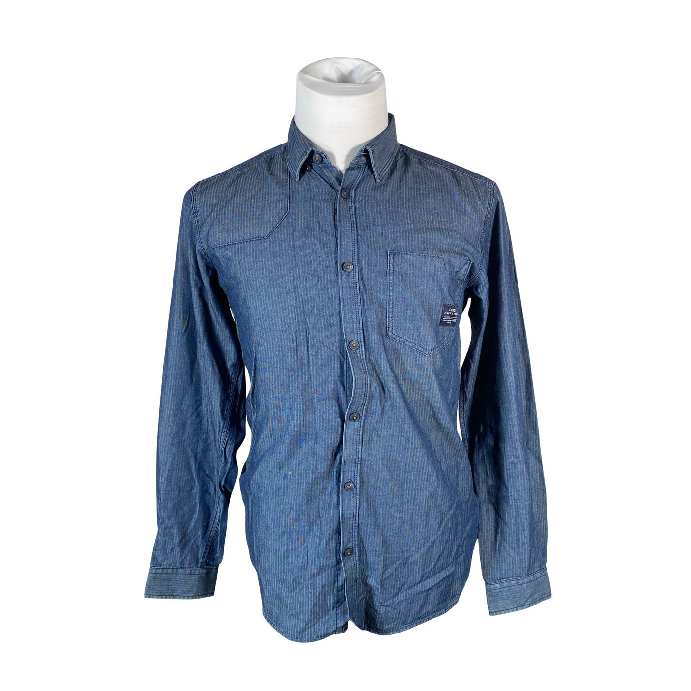 Unisex Jack & Jones - Collared shirt, size M - Blue (1)