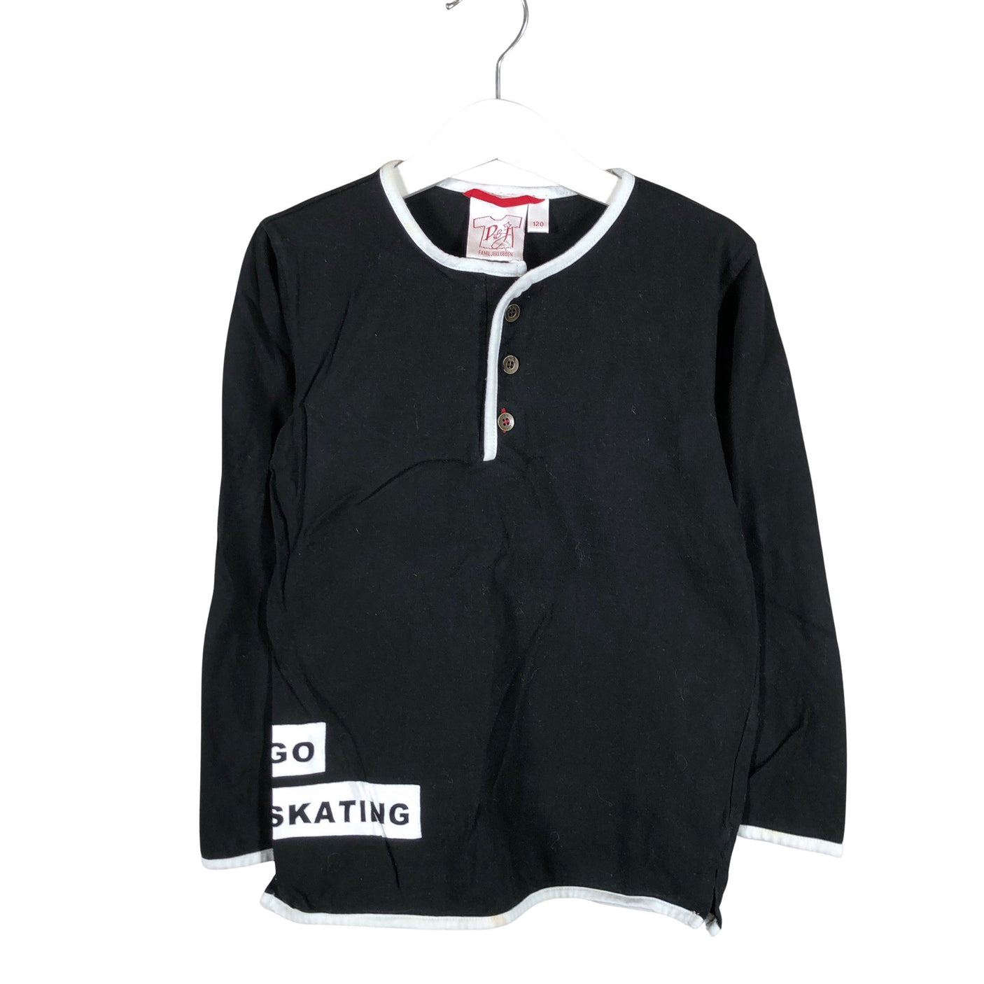 Unisex D&J Familjeklubben - Tricot shirt, size 116 - 122 - Black (1)