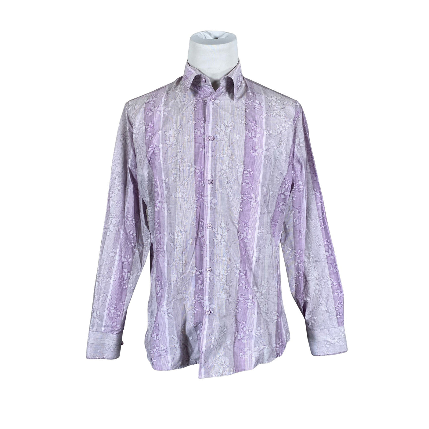 Unisex Petrifun - Collared shirt, size L - Violet (1)
