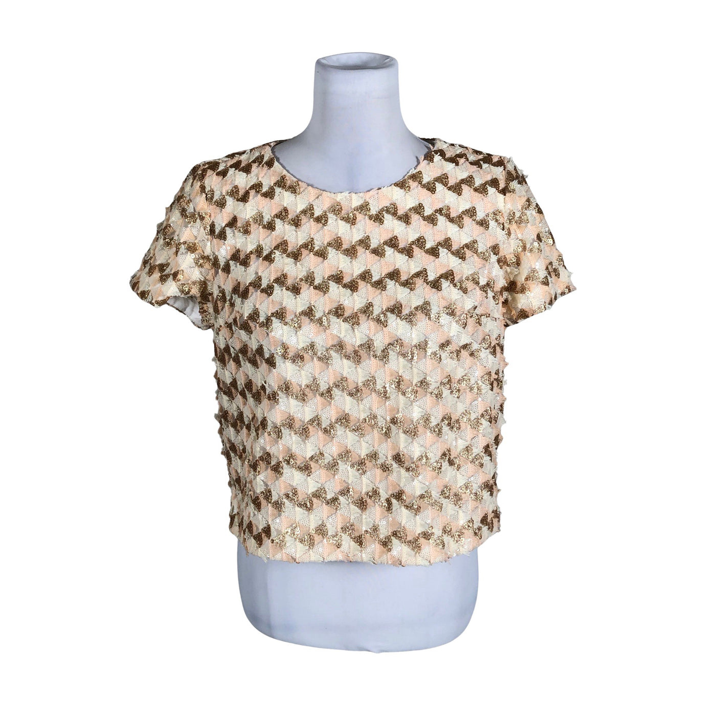 Unisex Sézane - Party shirt, size 40 - Light pink (1)
