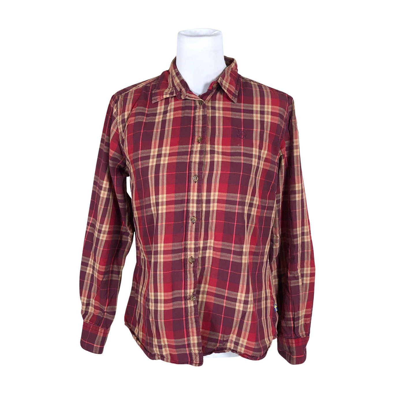Unisex Fjällräven - Collared shirt, size 40 - Wine red (1)