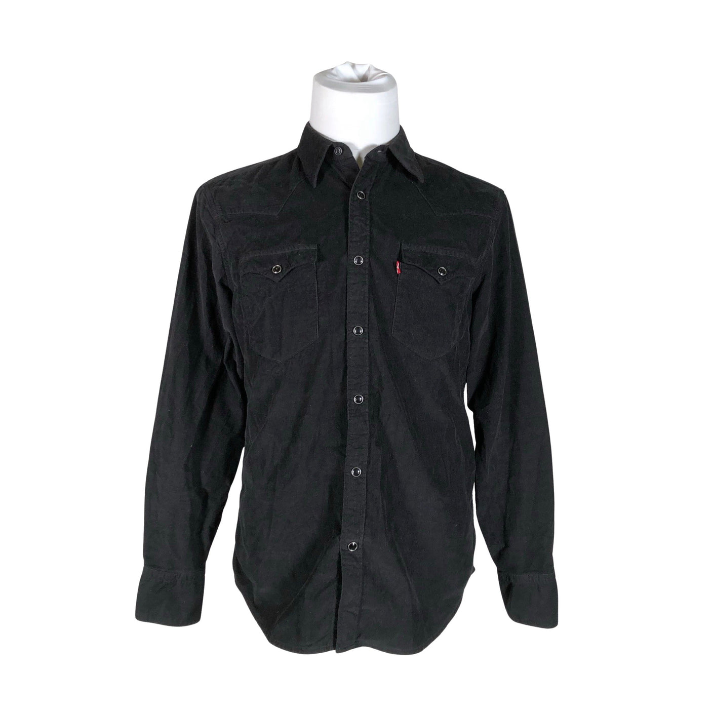 Unisex Levi's - Collared shirt, size M - Black (1)
