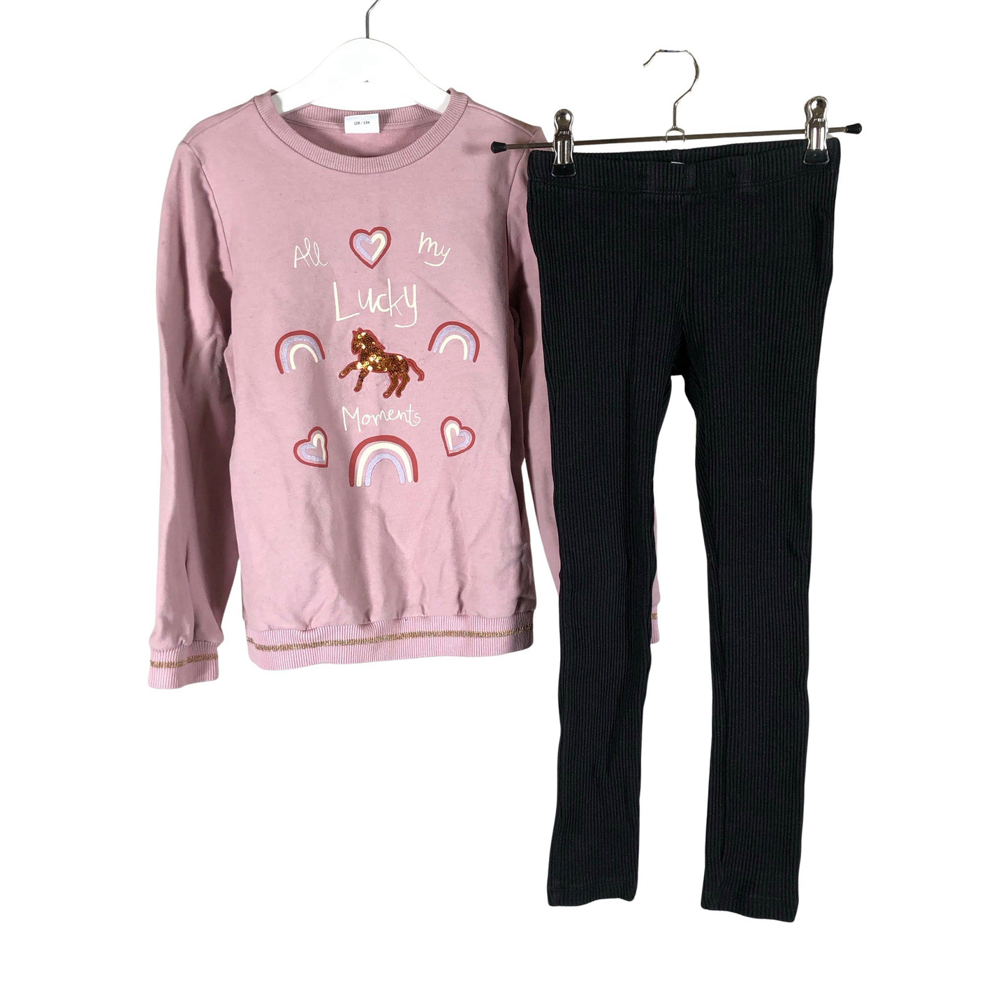 Unisex s.Oliver - Sweatshirt, size 122 - 128 - Light pink (1)