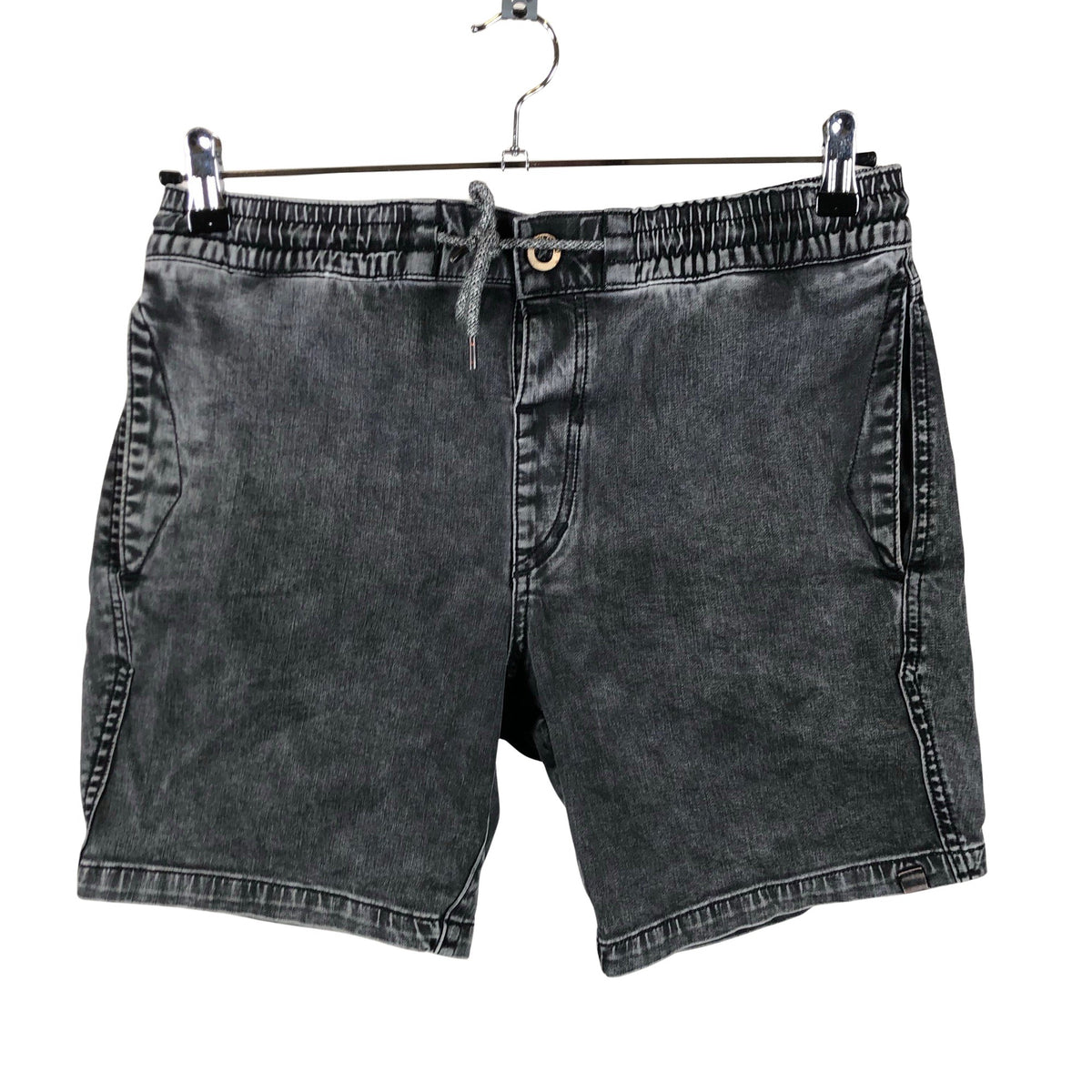 Unisex Volcom - Denim shorts, size M - Gray (1)
