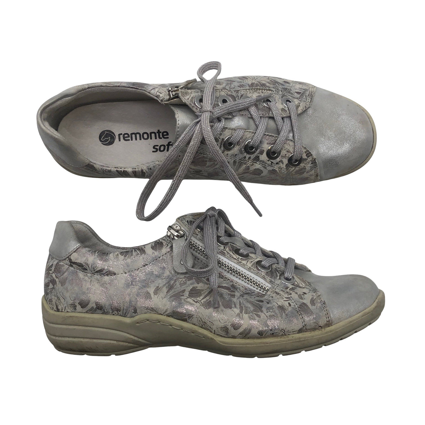 Unisex Remonte - Casual sneakers, size 39 - Silver (1)