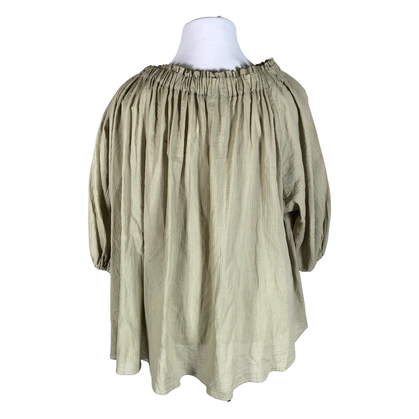 Unisex Vainio.Seitsonen - Schiffon tunic, size 42 - Green (2)