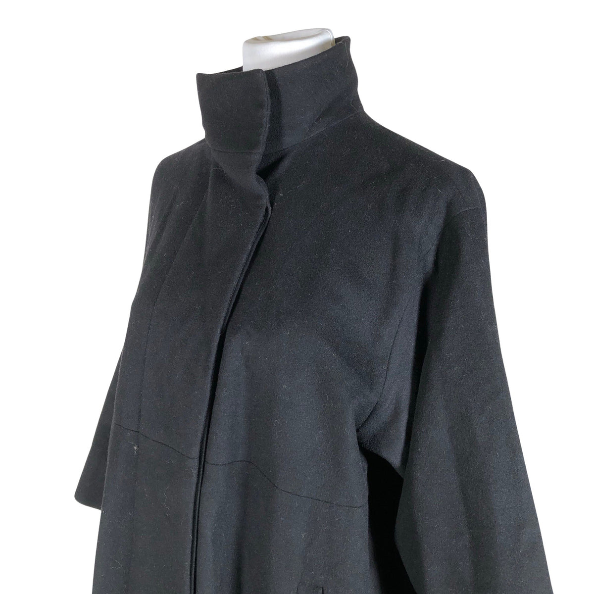 Unisex Club Monaco - Wool coat, size 40 - Black (3)