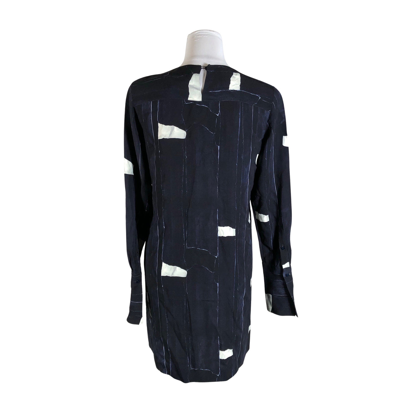 Unisex MaxMara - Schiffon dress, size 36 - Blue (2)