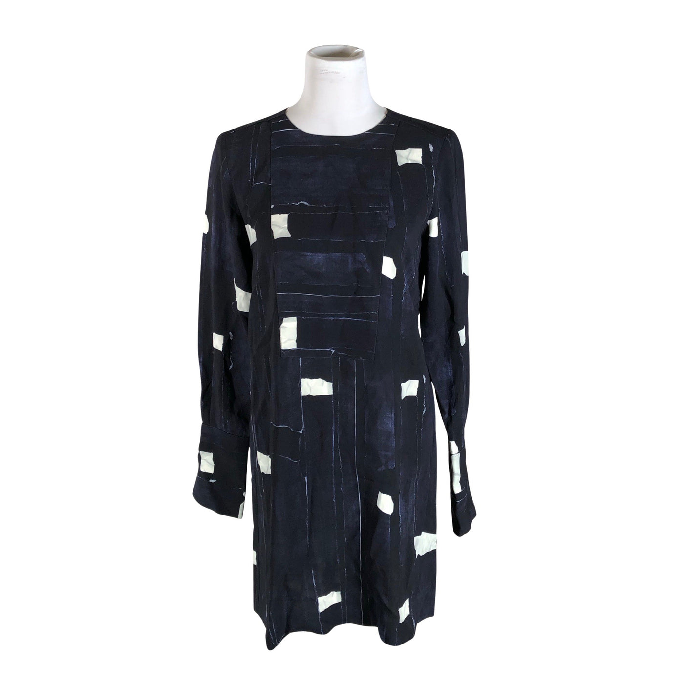 Unisex MaxMara - Schiffon dress, size 36 - Blue (1)