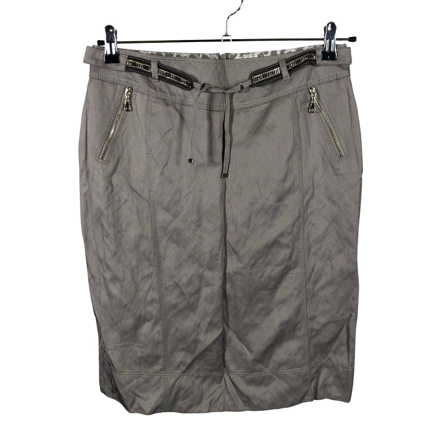 Unisex Gerry Weber - Fabric skirt, size 38 - Gray (1)