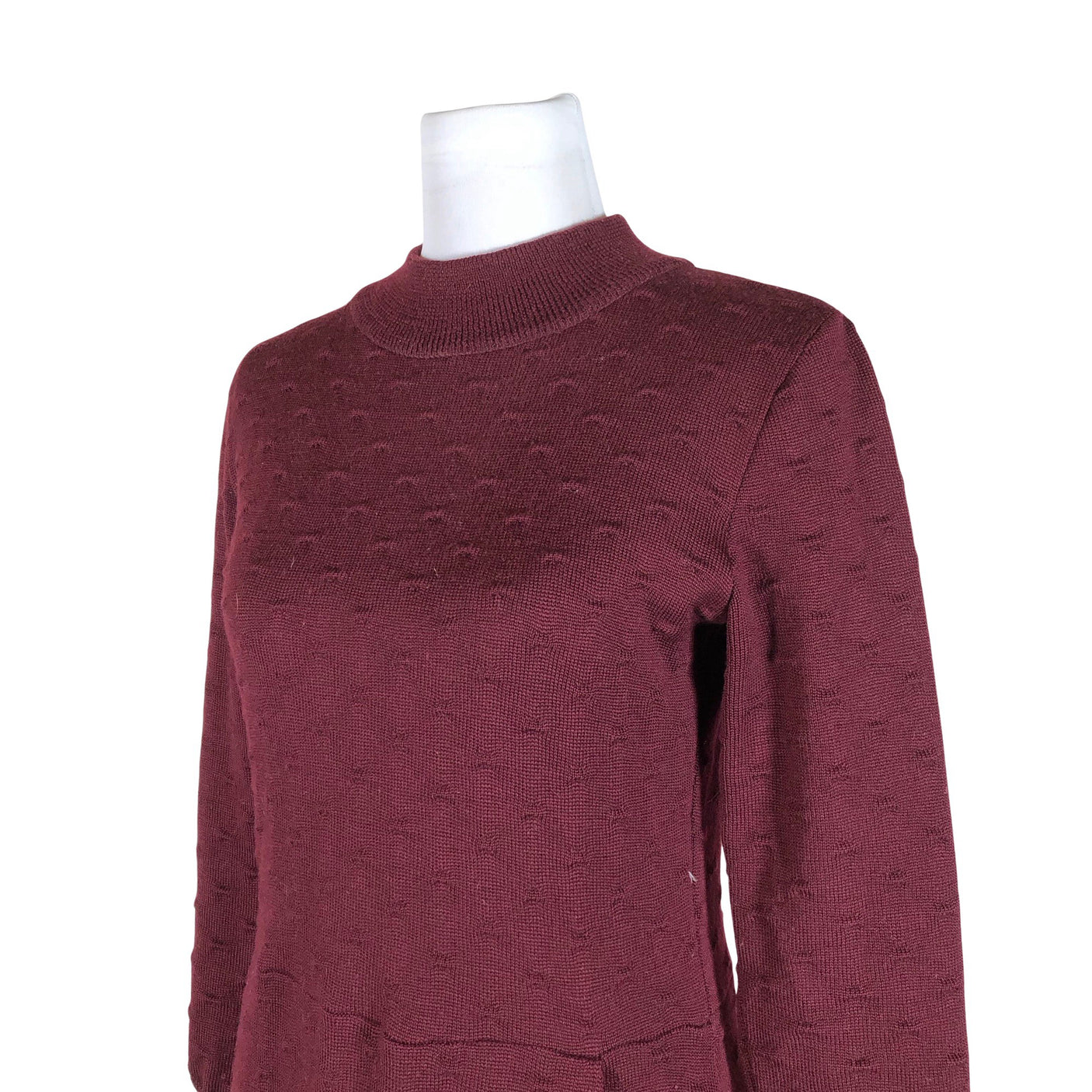 Unisex Uhana Design - Knit dress, size 36 - Wine red (3)