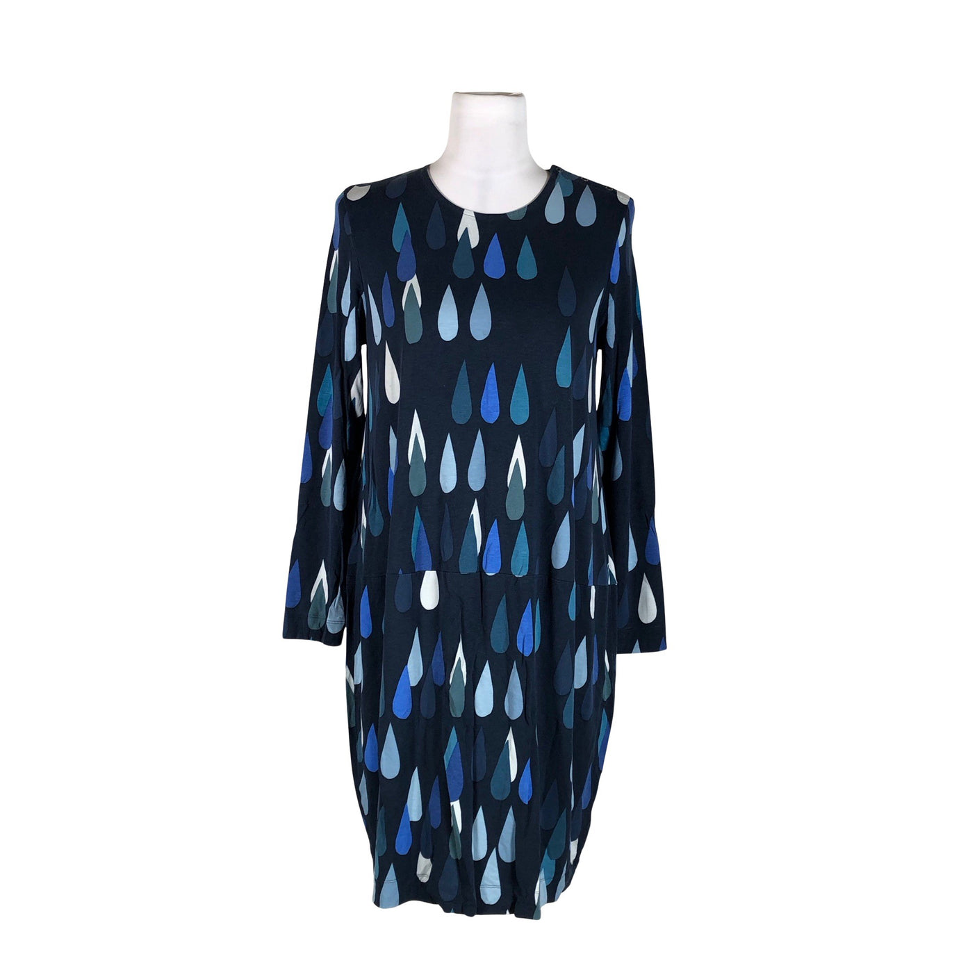 Unisex Marimekko - Tricot dress, size 38 - Blue (1)