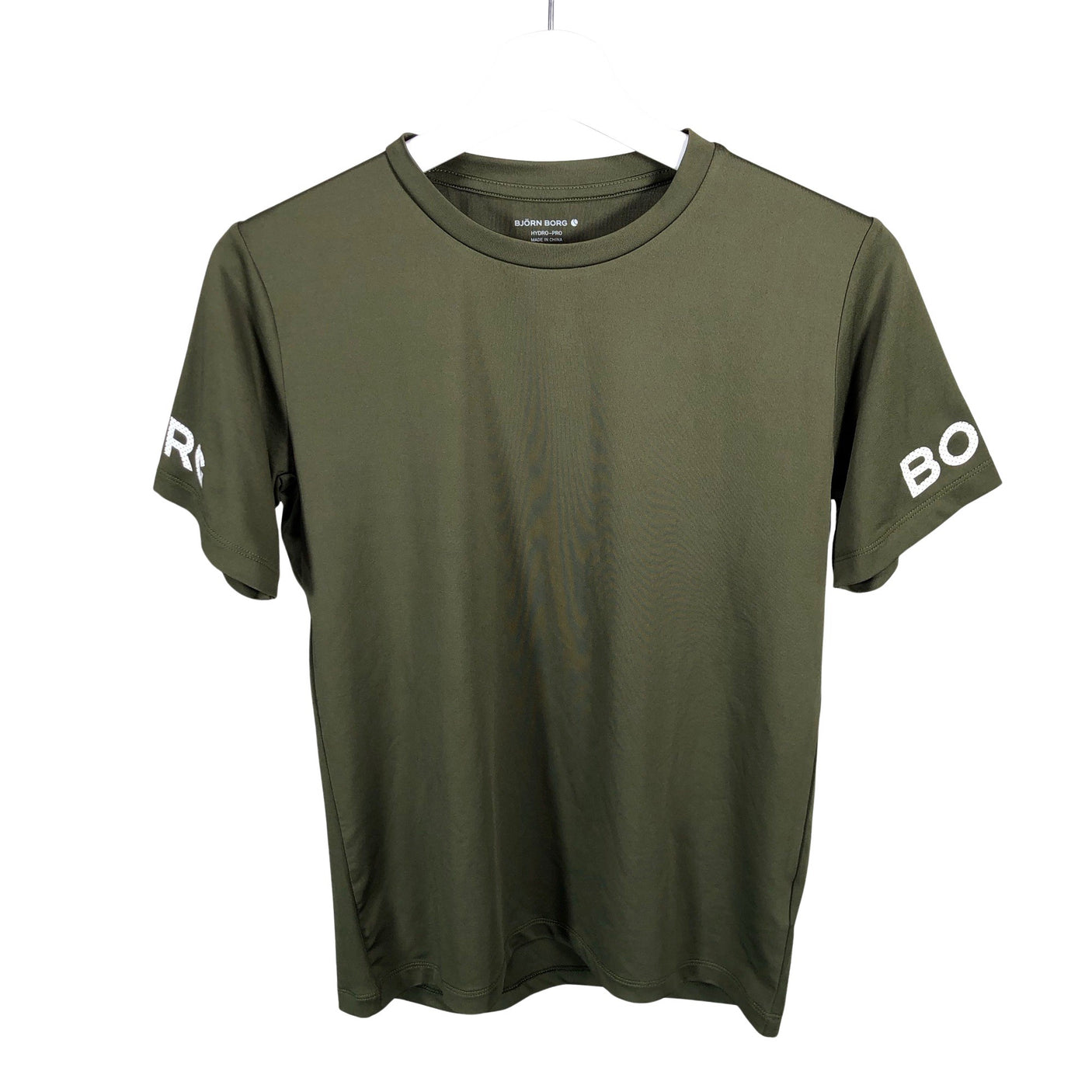 Unisex Björn Borg - Sports shirt, short sleeve, size 164 - 170 - Green (1)