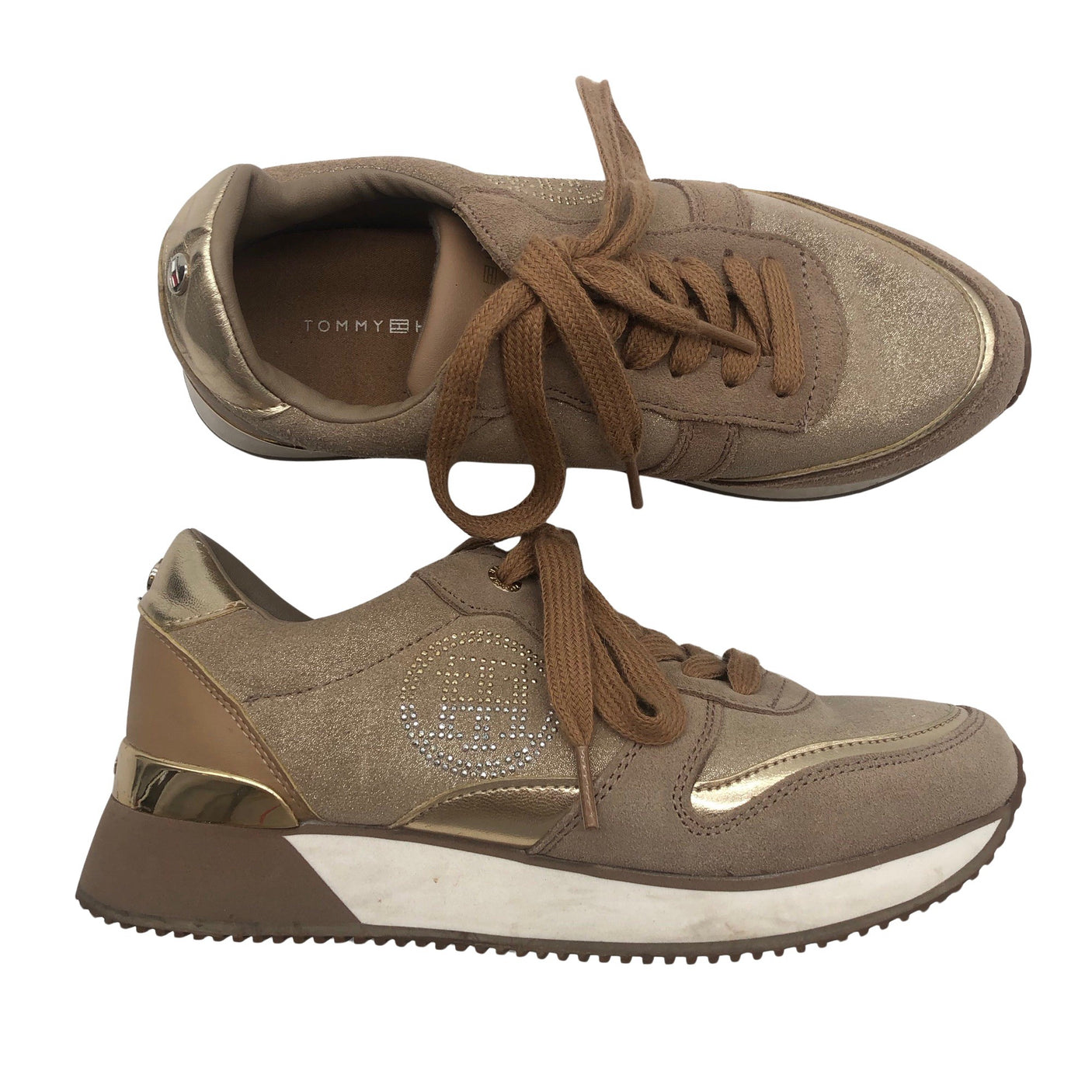 Unisex Tommy Hilfiger - Casual sneakers, size 36 - Beige (1)