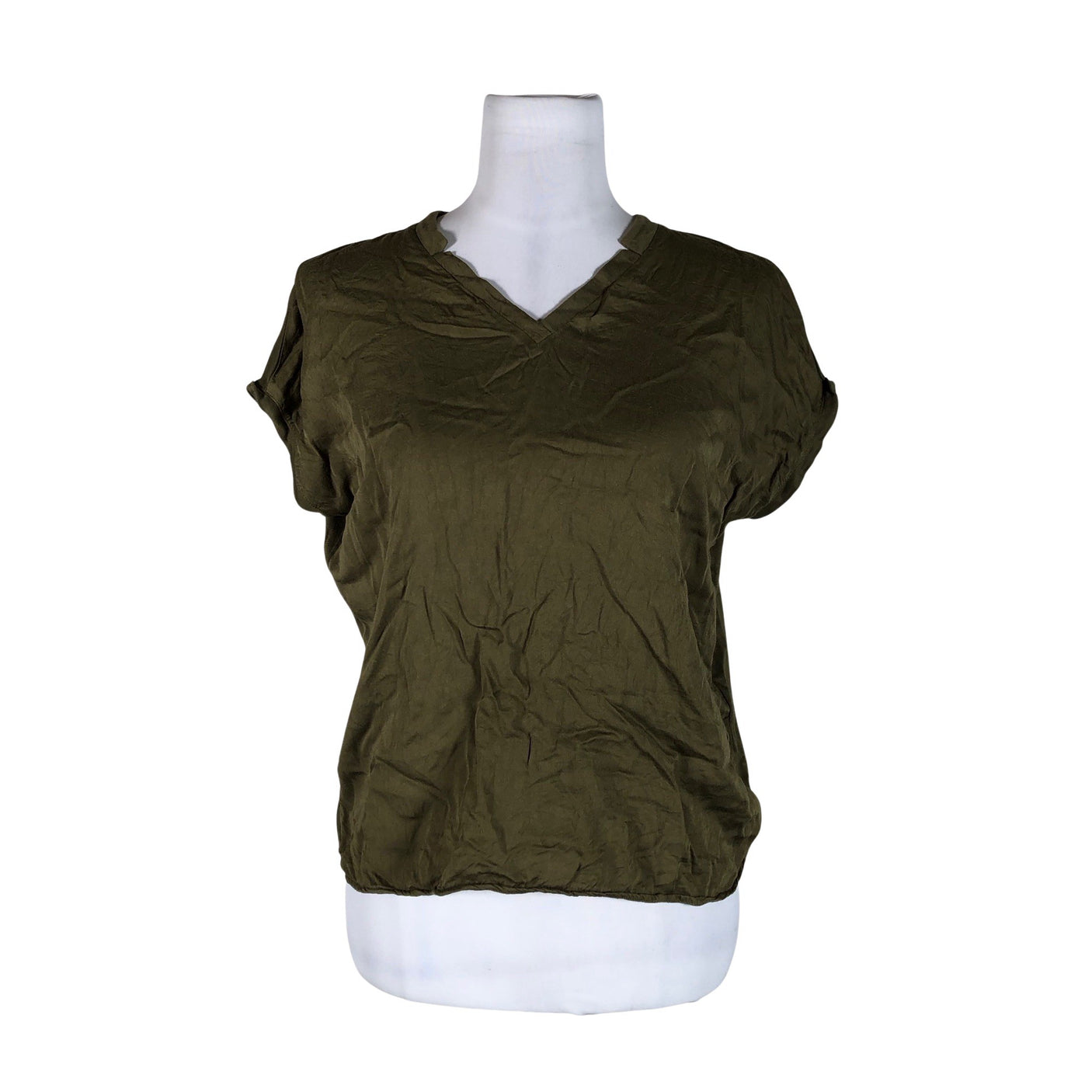 Unisex Gerry Weber - Short-sleeved blouse, size 36 - Green (1)