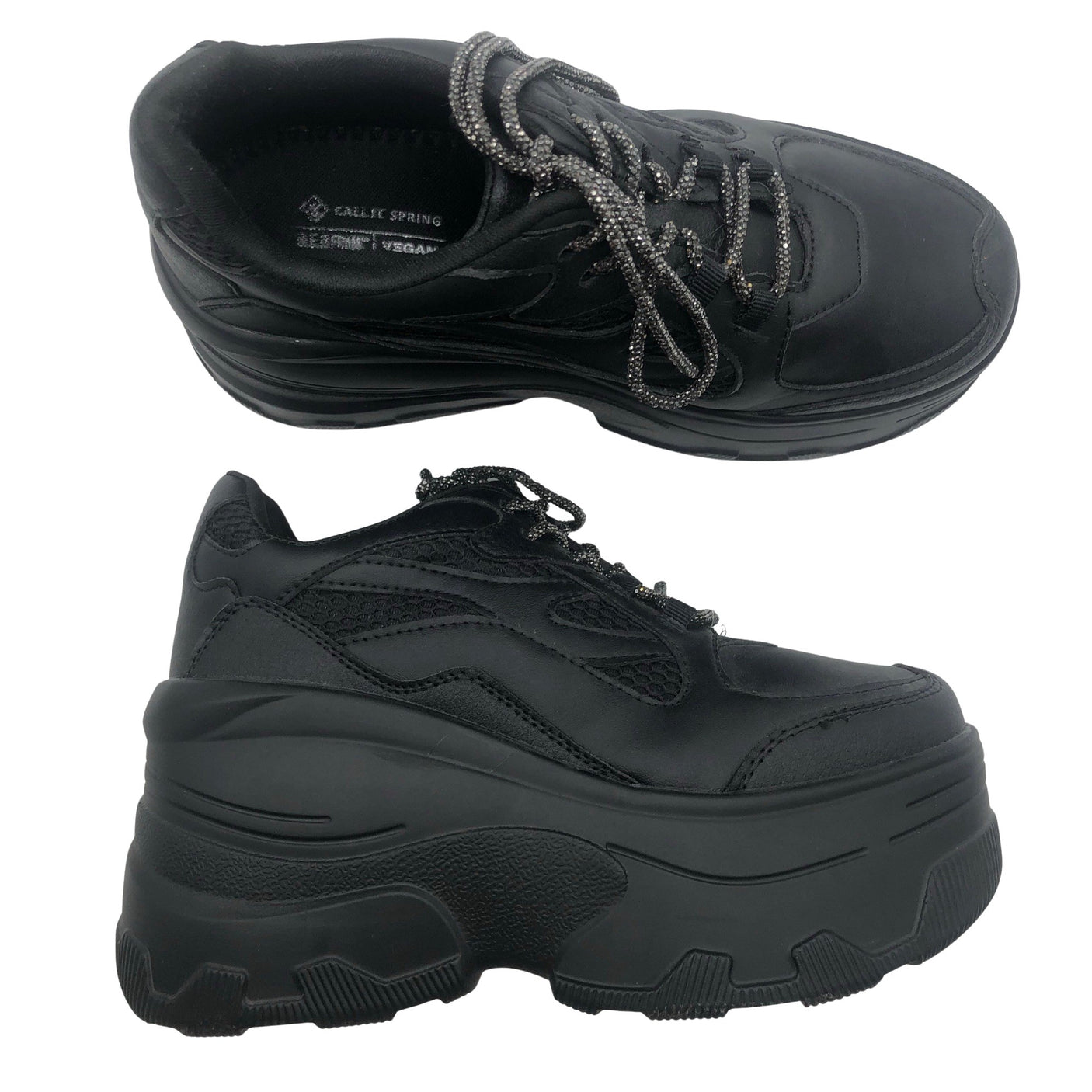 Unisex Call it Spring - Casual sneakers, size 36 - Black (1)