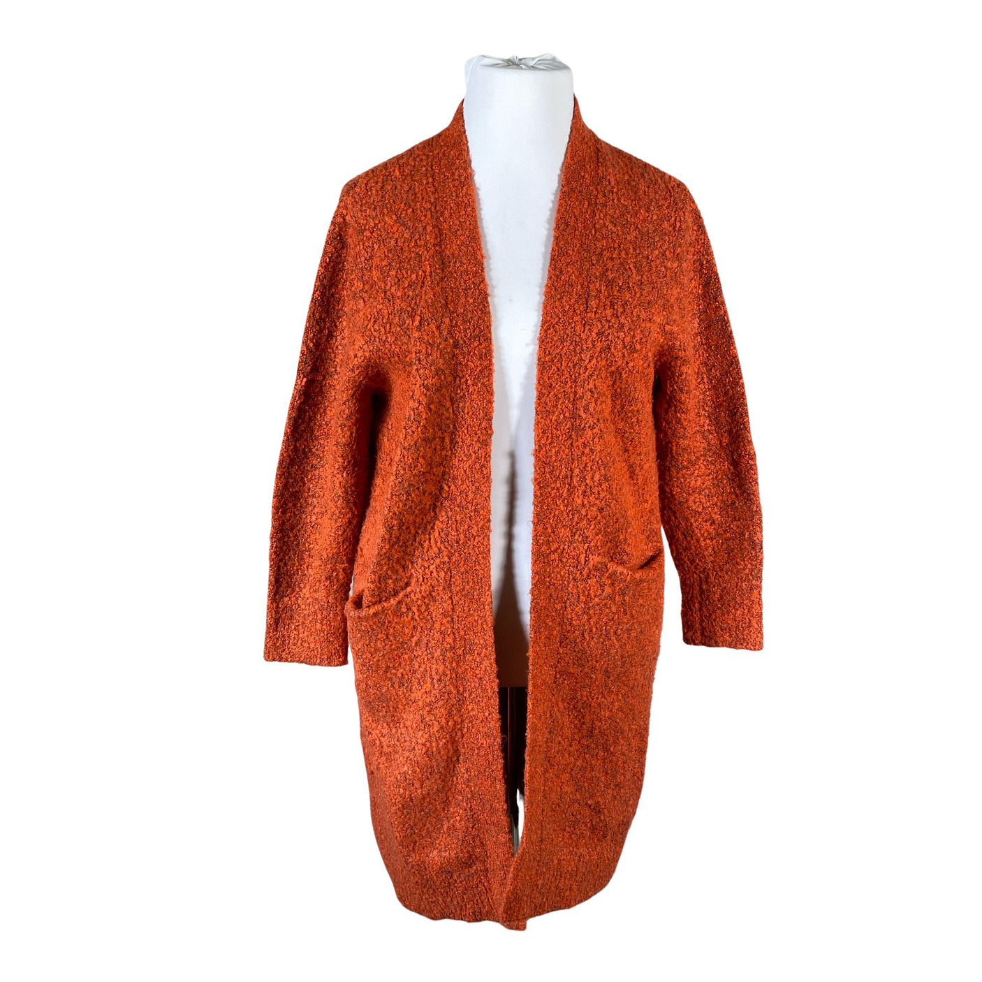 Unisex Your Face - Cardigan, size 42 - Orange (1)
