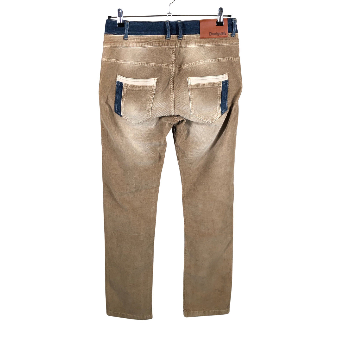 Unisex Desigual - Velvet pants, size W32 - Brown (2)