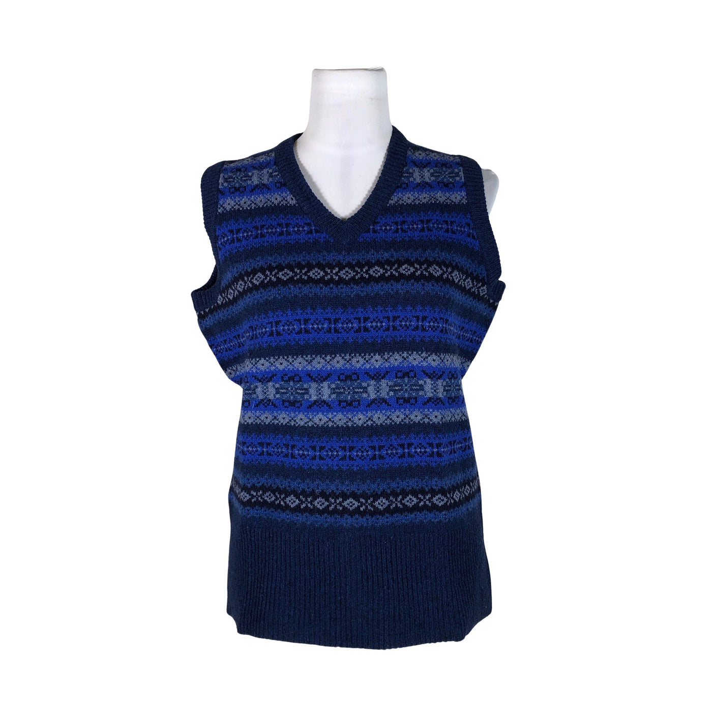 Unisex Gant - Knit vest, size 40 - Blue (1)