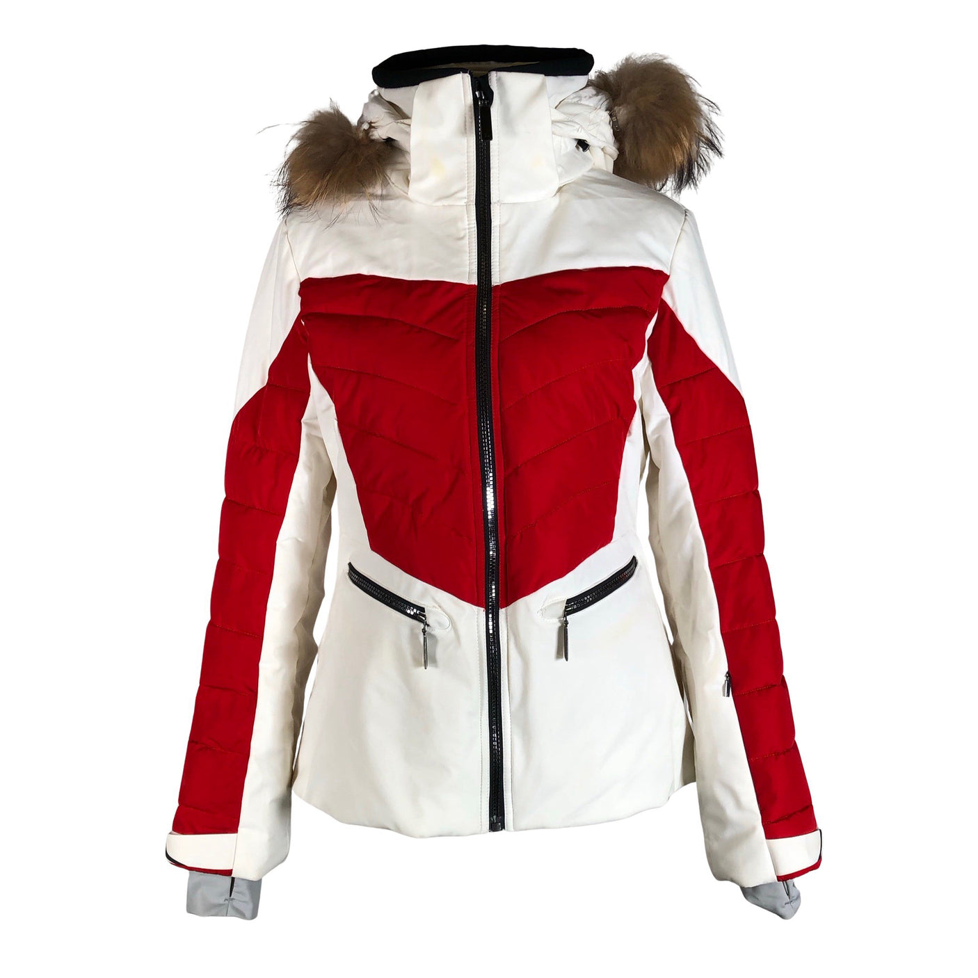Unisex Luhta - Winter jacket, size 38 - Natural white (1)