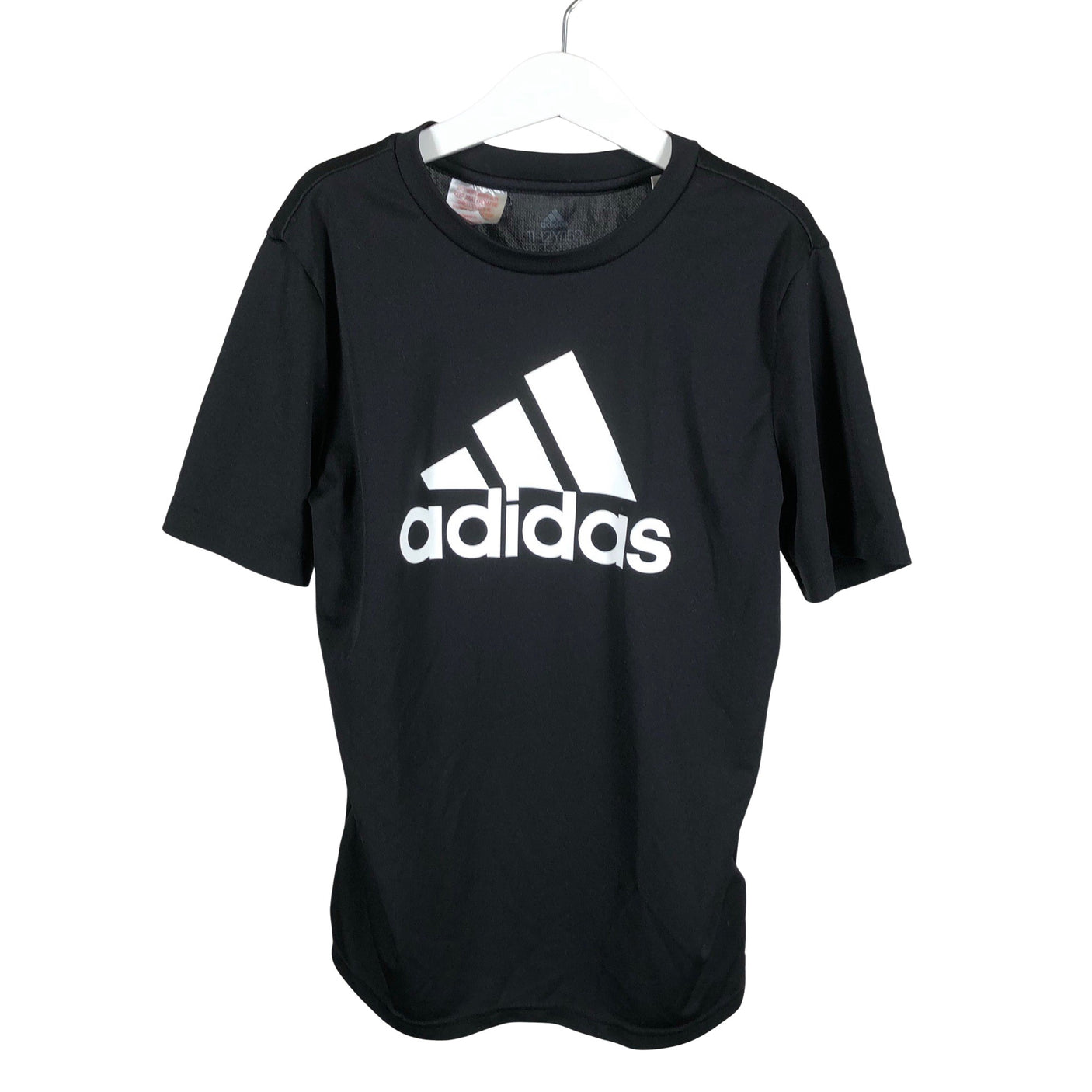 Unisex Adidas - Sports shirt, short sleeve, size 146 - 152 - Black (1)