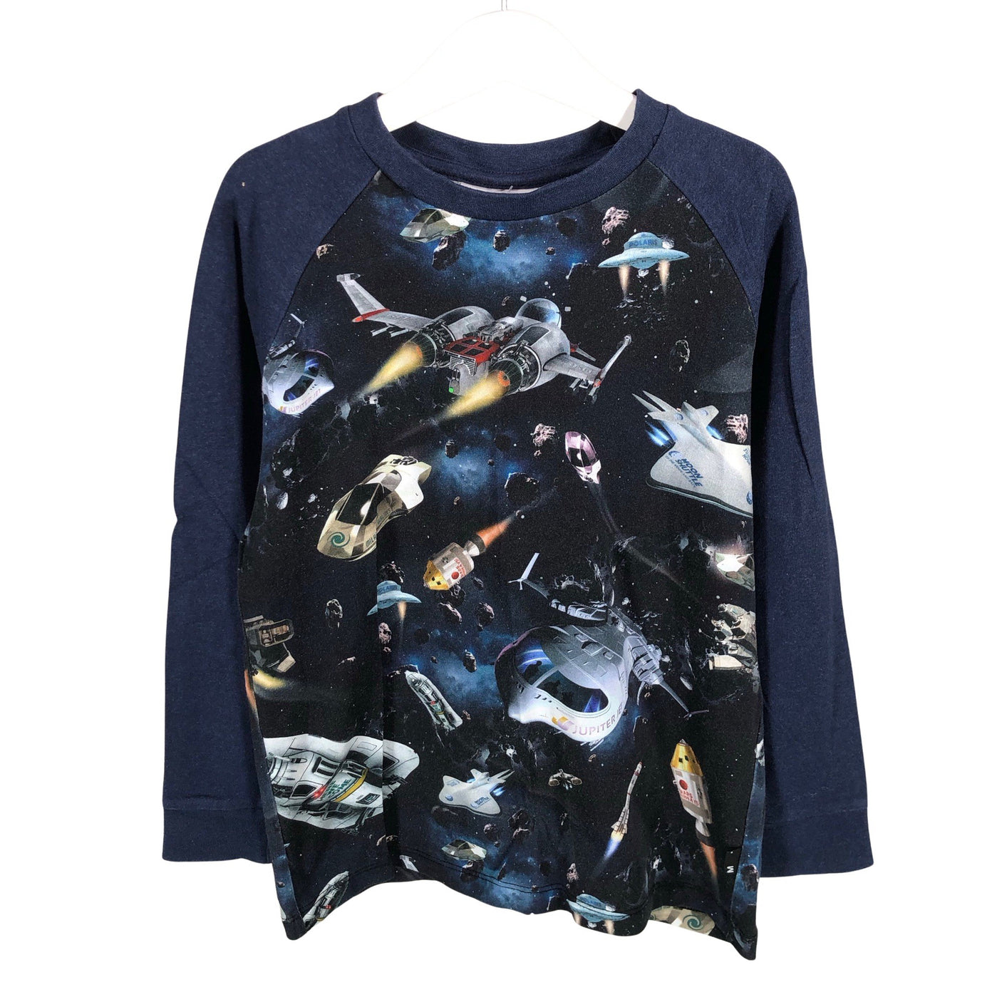 Unisex Molo Kids - Tricot shirt, size 122 - 128 - Blue (1)