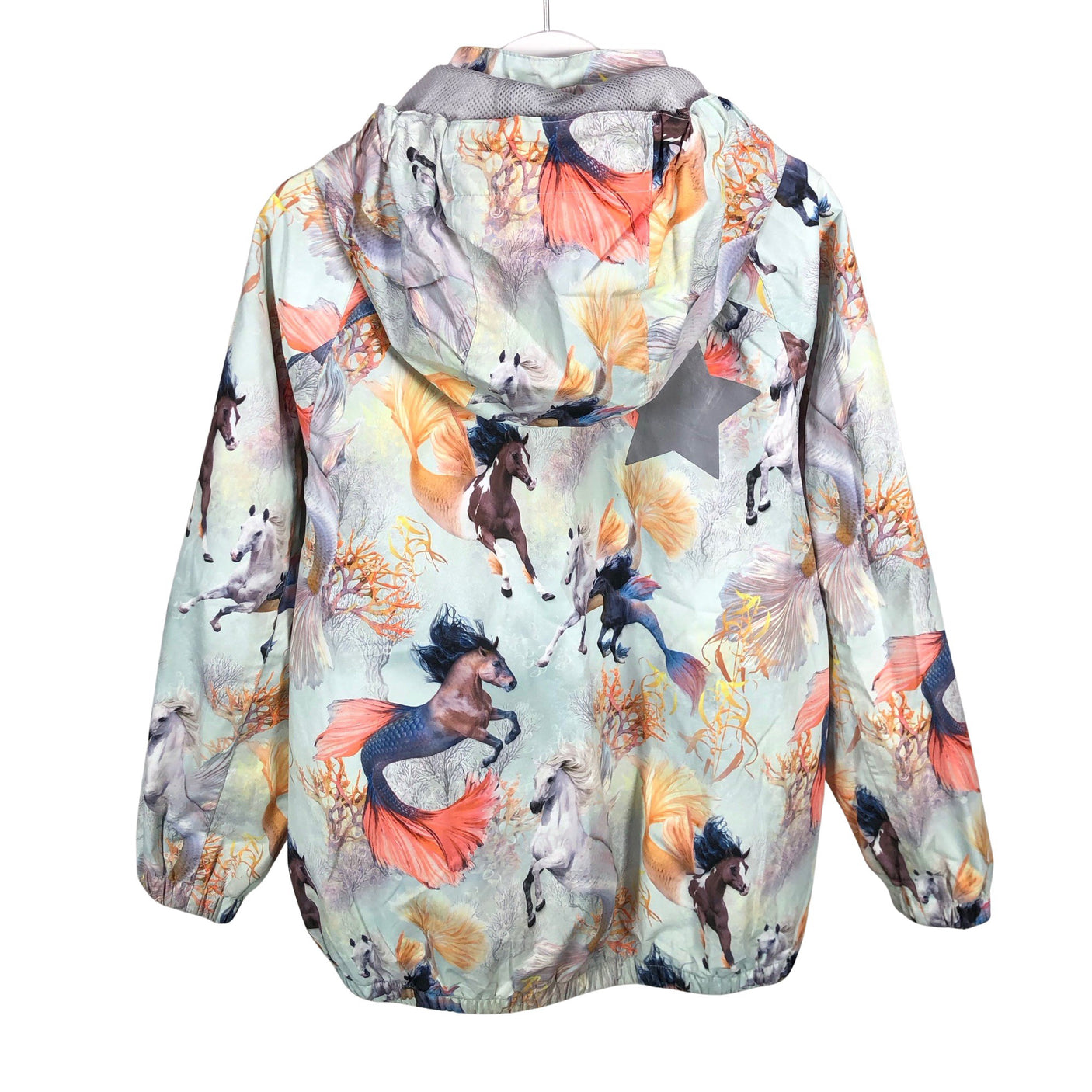 Unisex Molo Kids - Spring/Fall jacket, size 122 - 128 - Light blue (2)